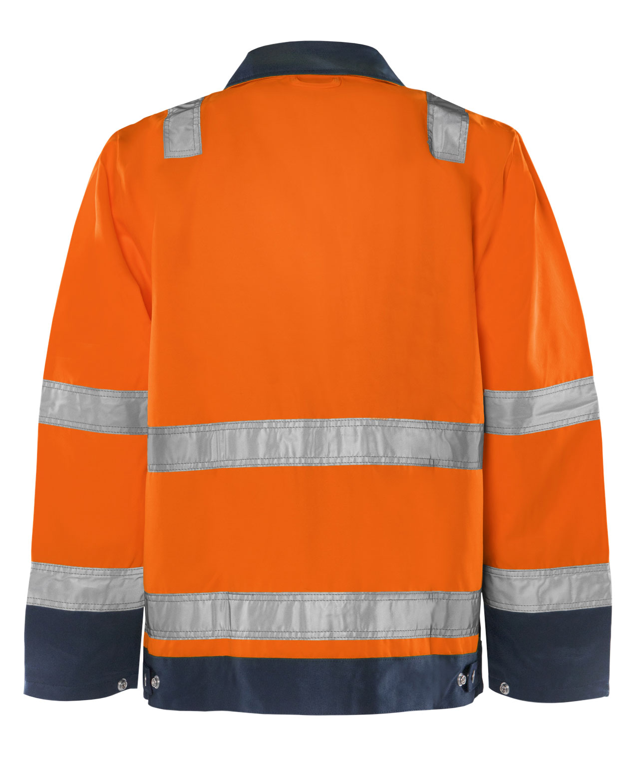 Fristads work jacket, Hi-vis Orange/Marine, large image number 1