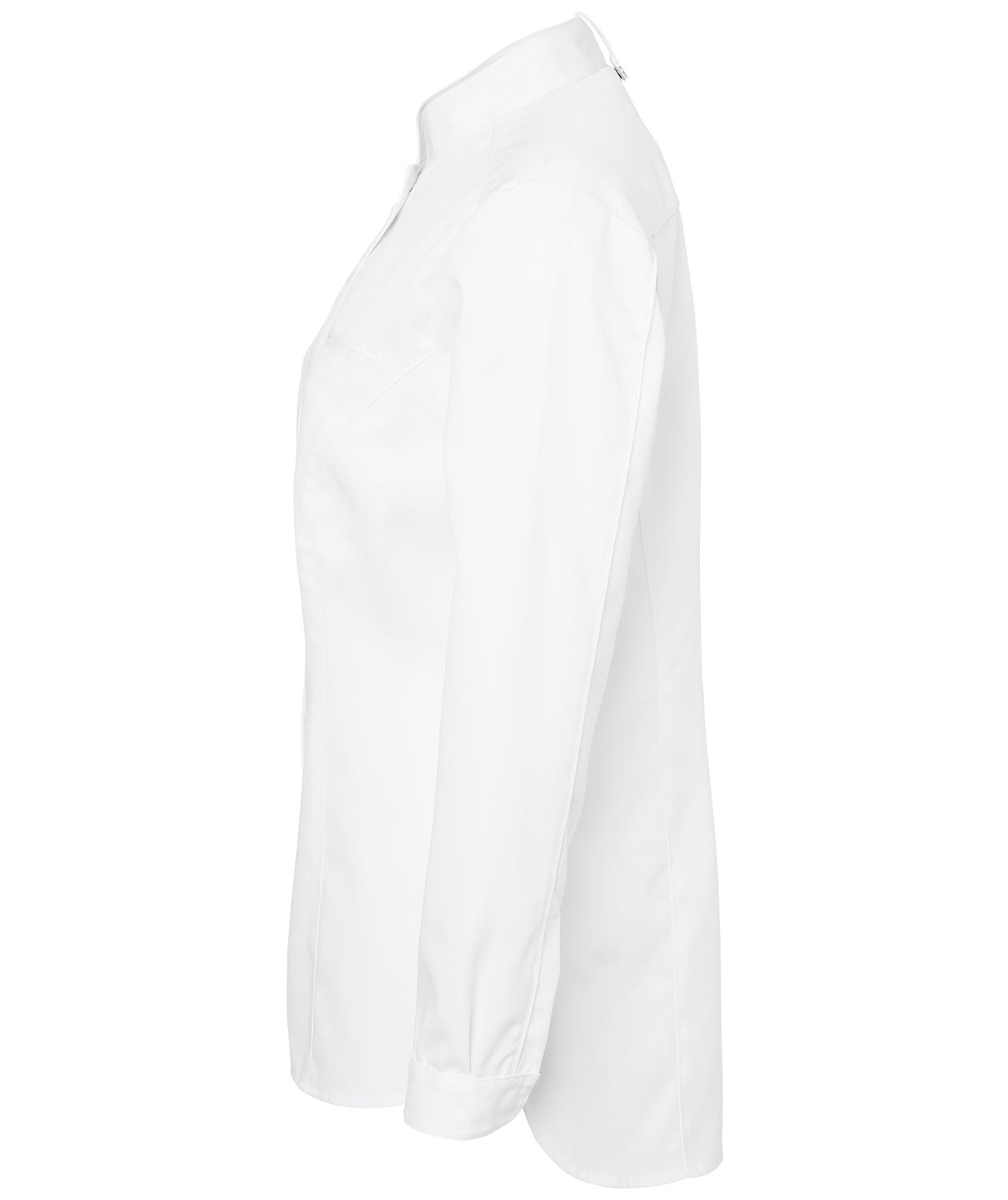 Segers 1026 slim fit dame kokkeskjorte, Hvit, large image number 3