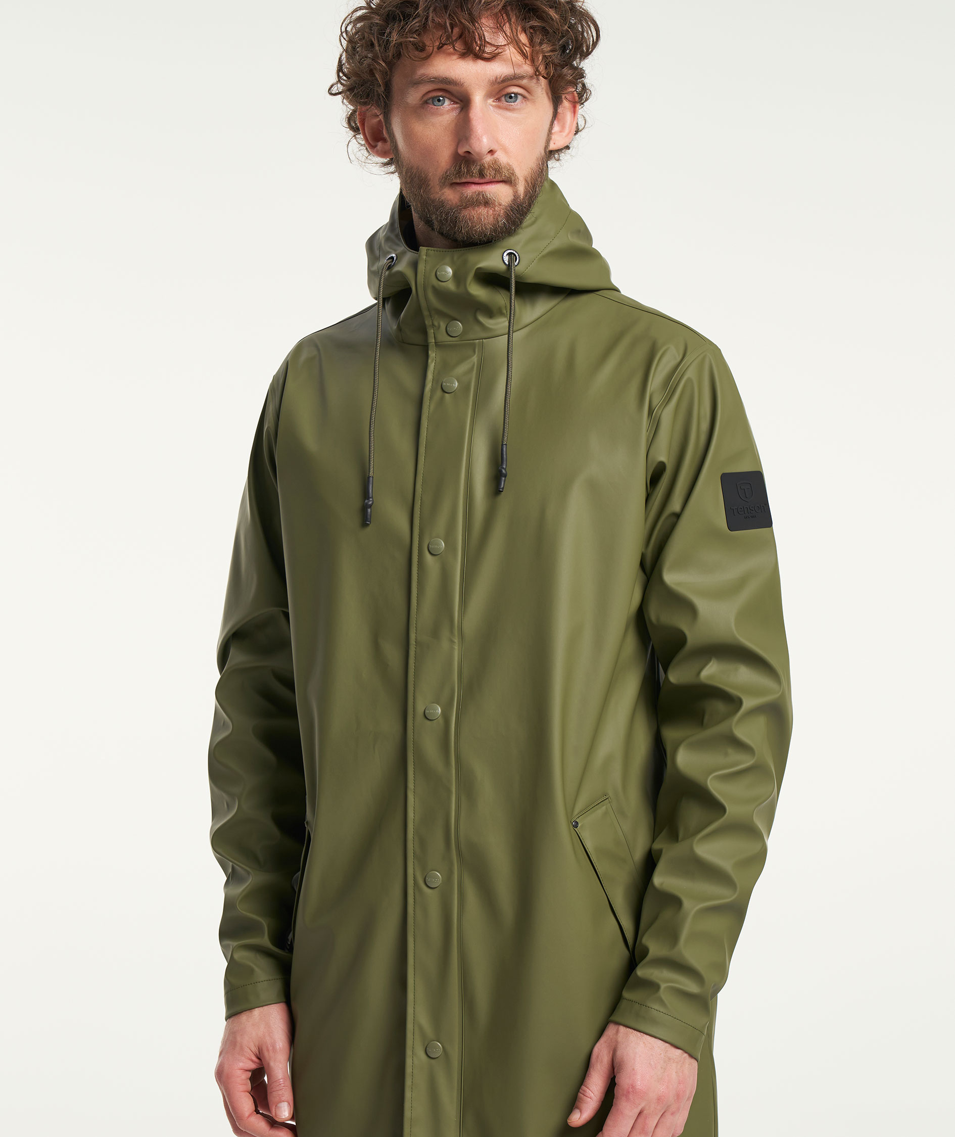 Tenson Apelviken regnjakke, Olivengr&oslash;n, large image number 7