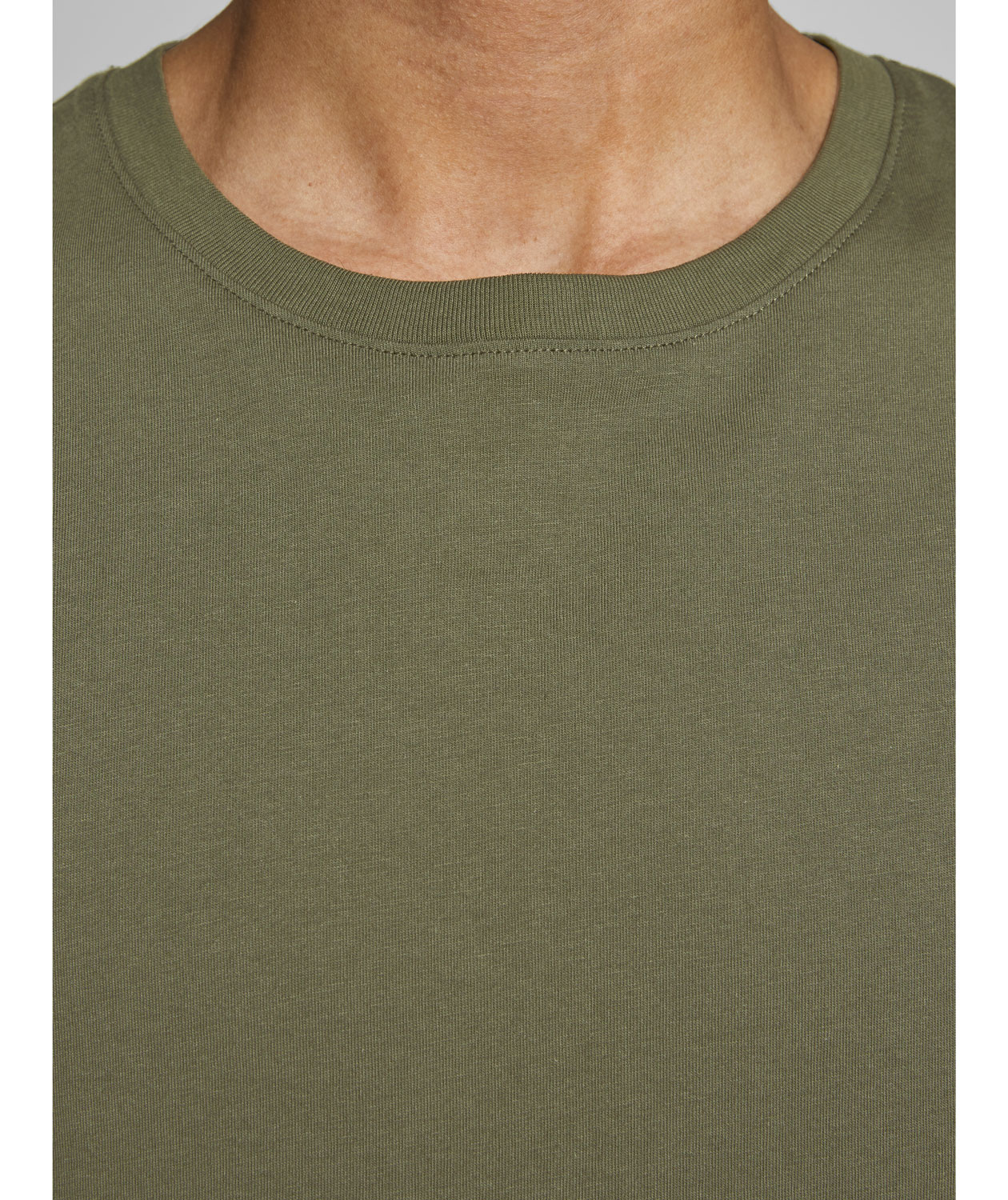 Jack & Jones JJEORGANIC basic T-shirt, Olive night, large image number 3
