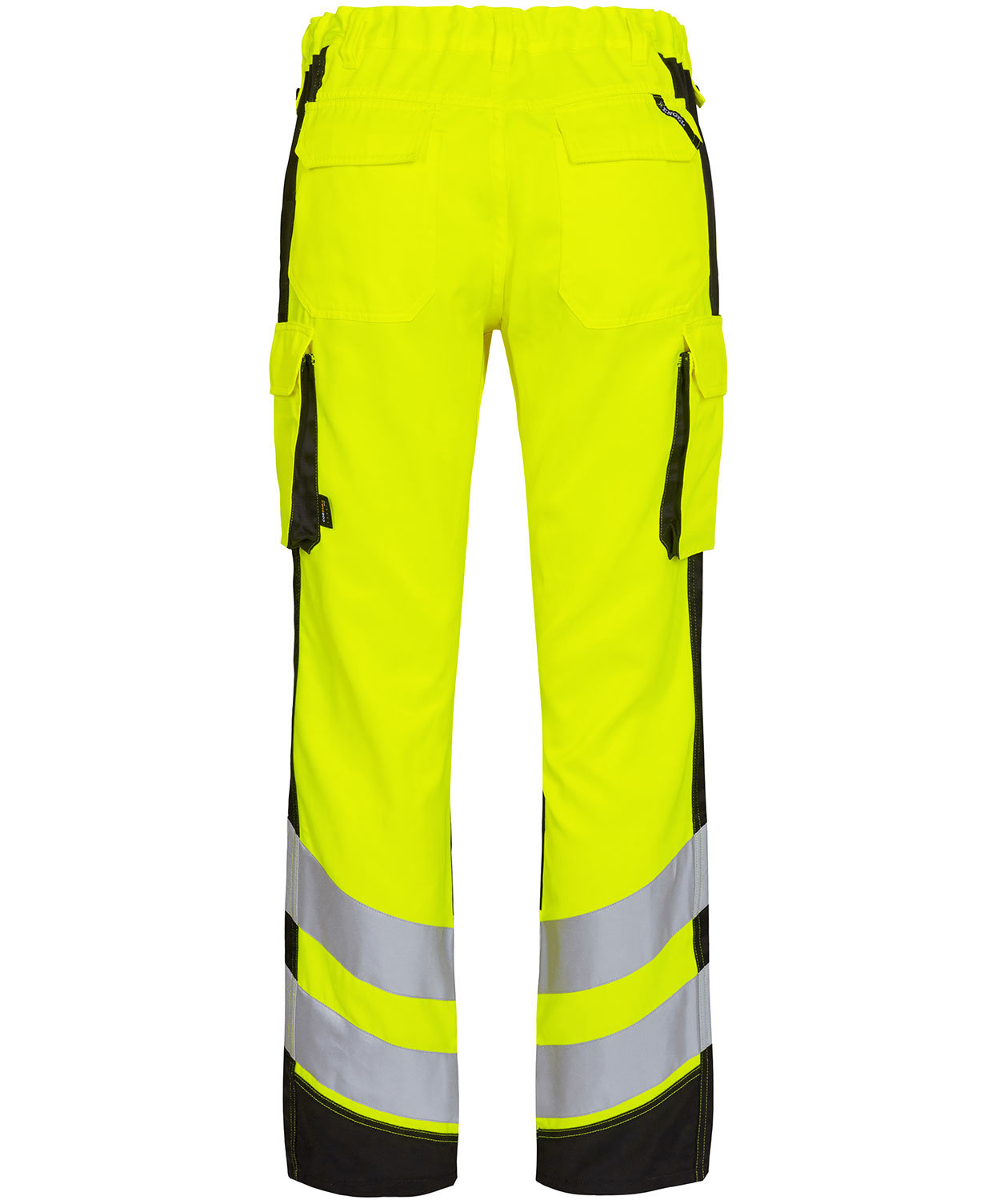 Engel Safety Light arbejdsbukser, Hi-vis&nbsp;Gul/Sort, large image number 1
