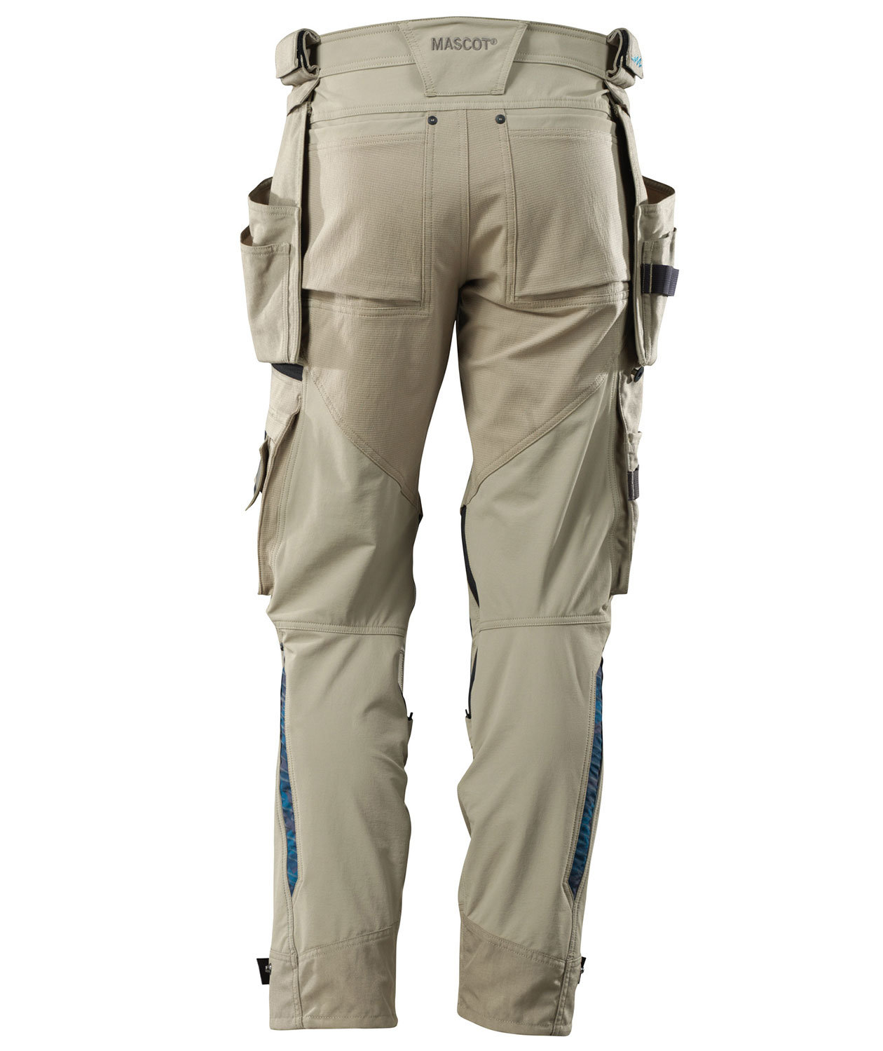 Mascot Handwerkerhose Full stretch, Hell Khaki, large image number 3