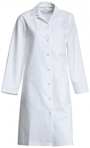 Nybo Workwear Heartbeat damekittel med revers, Hvid, large image number 0