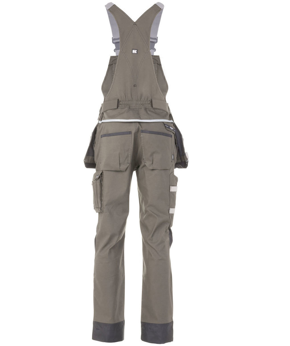 Kramp Technical h&aring;ndv&aelig;rkeroveralls, Olivengr&oslash;n, large image number 2