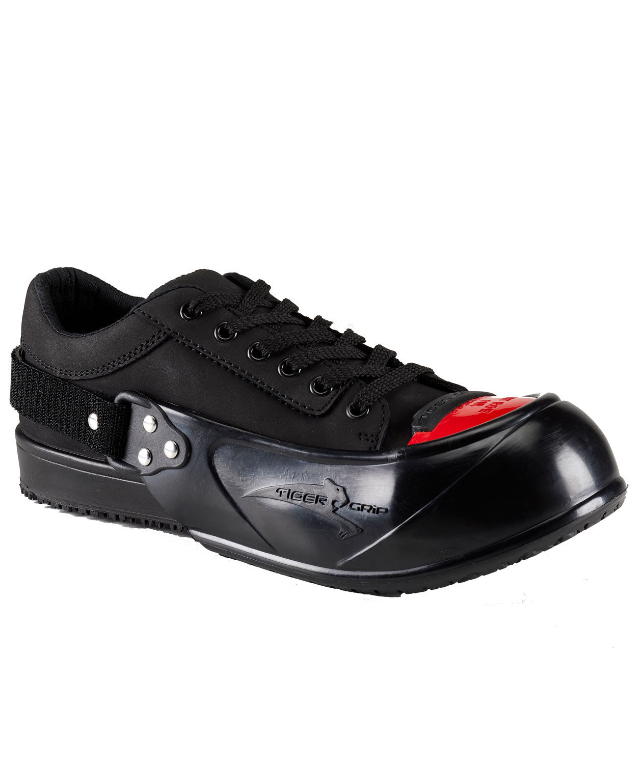 Tiger Grip Visitor &Uuml;berziehschuhe mit Schutz, Schwarz, large image number 2