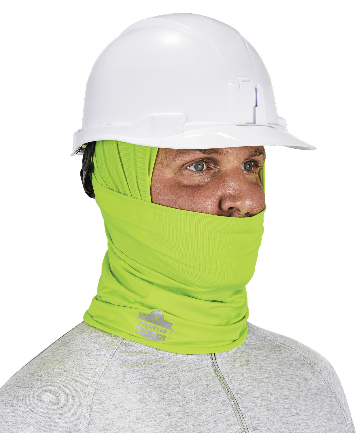 Ergodyne Chill-Its 6487 kyl halsv&auml;rmare, Lime, Lime, large image number 2