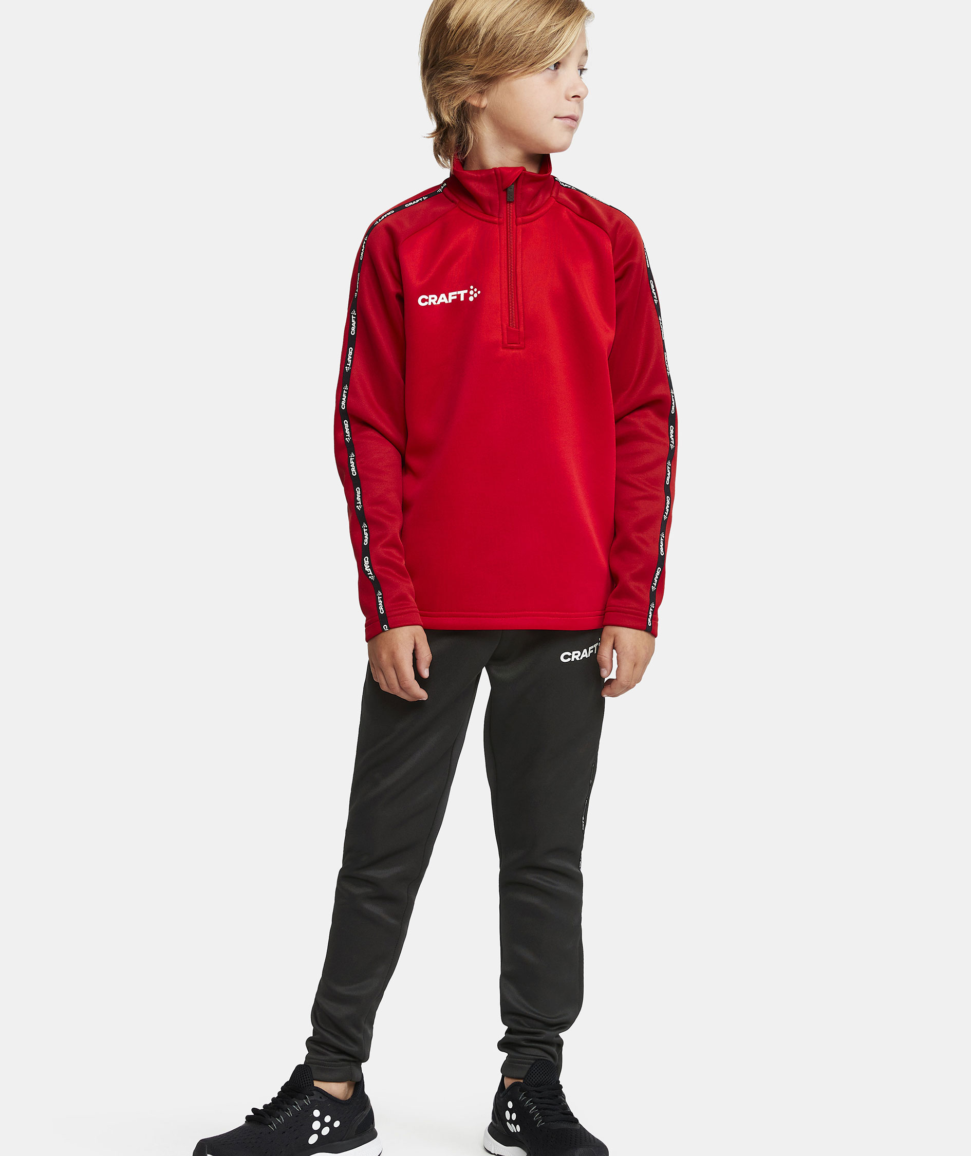 Craft Squad 2.0 halfzip treningsgenser for barn