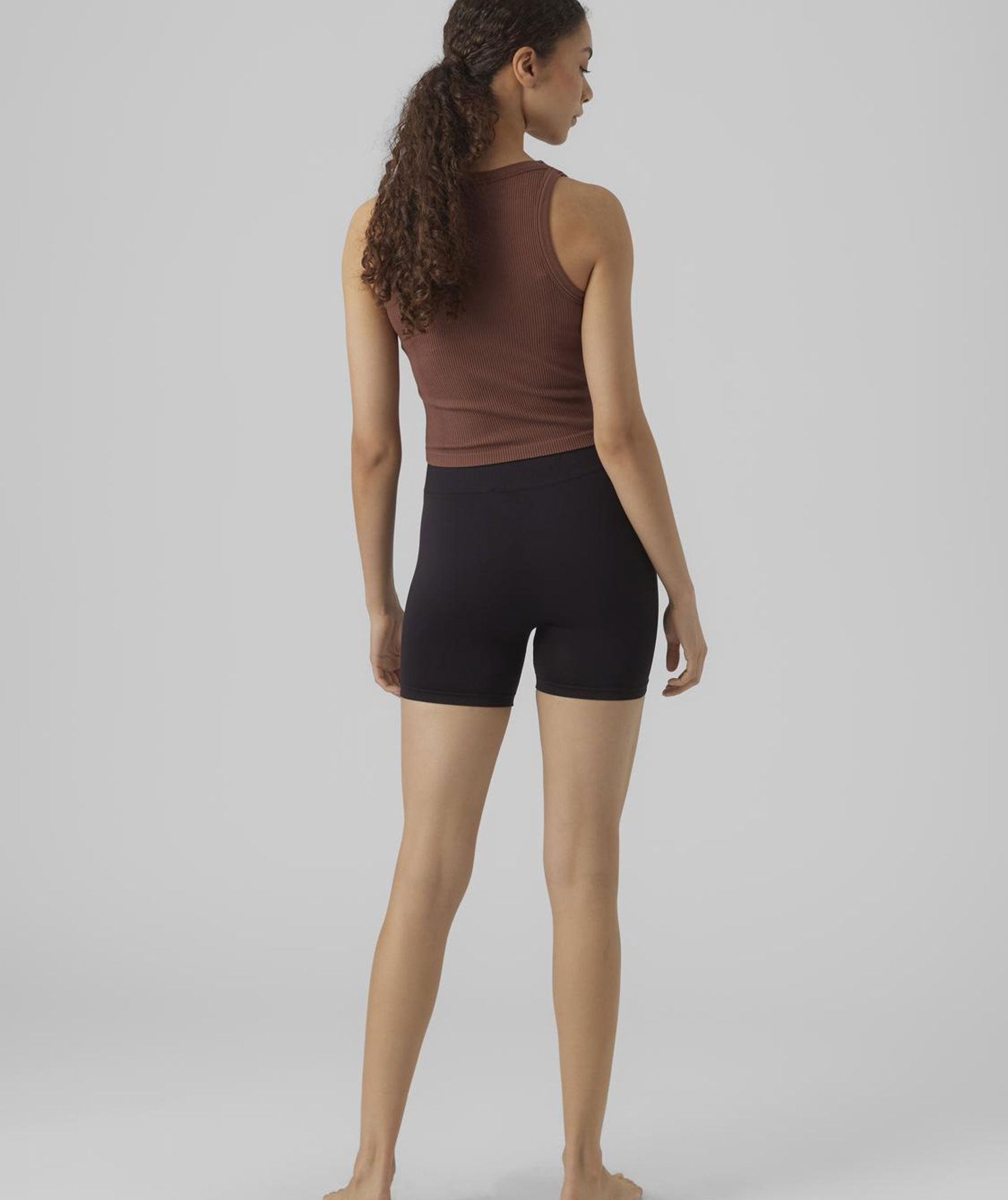 Vero Moda VMJACKIE korte s&oslash;ml&oslash;se dame indershorts, Black, large image number 2