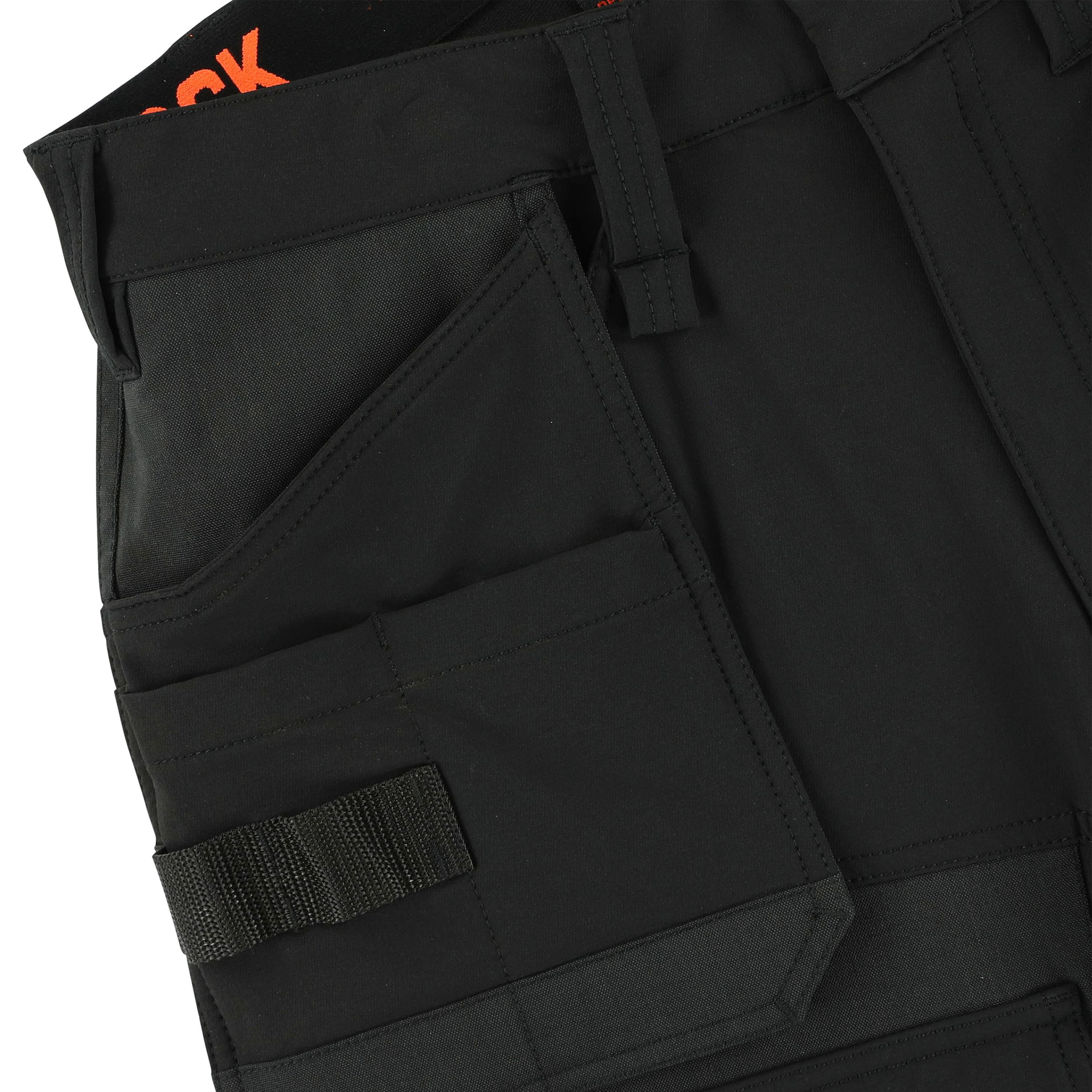 HEROCK Sparo hantverksbyxa full stretch, Black, large image number 6