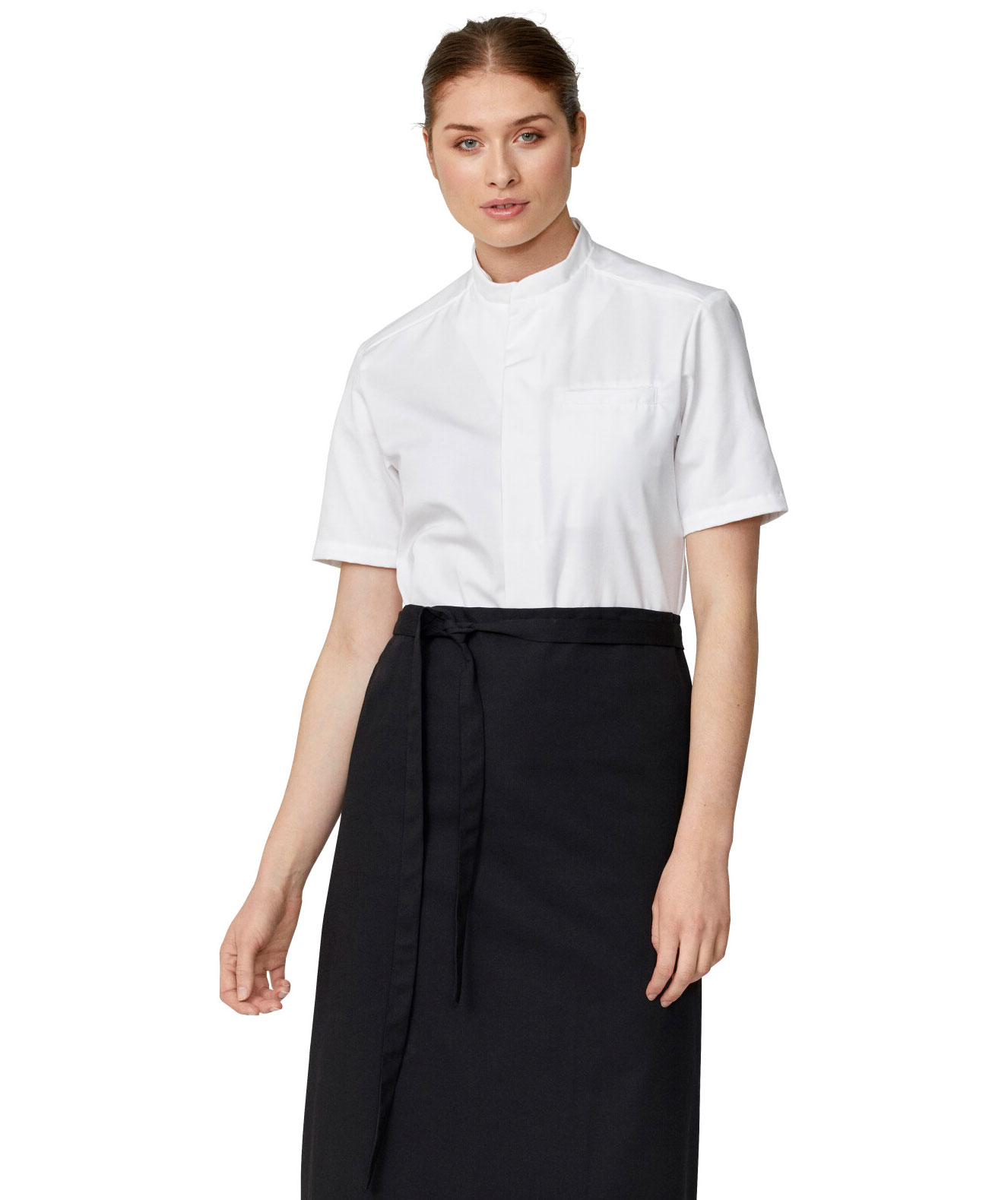 Kentaur Refibra&trade; Tencel kortermet kokkejakke