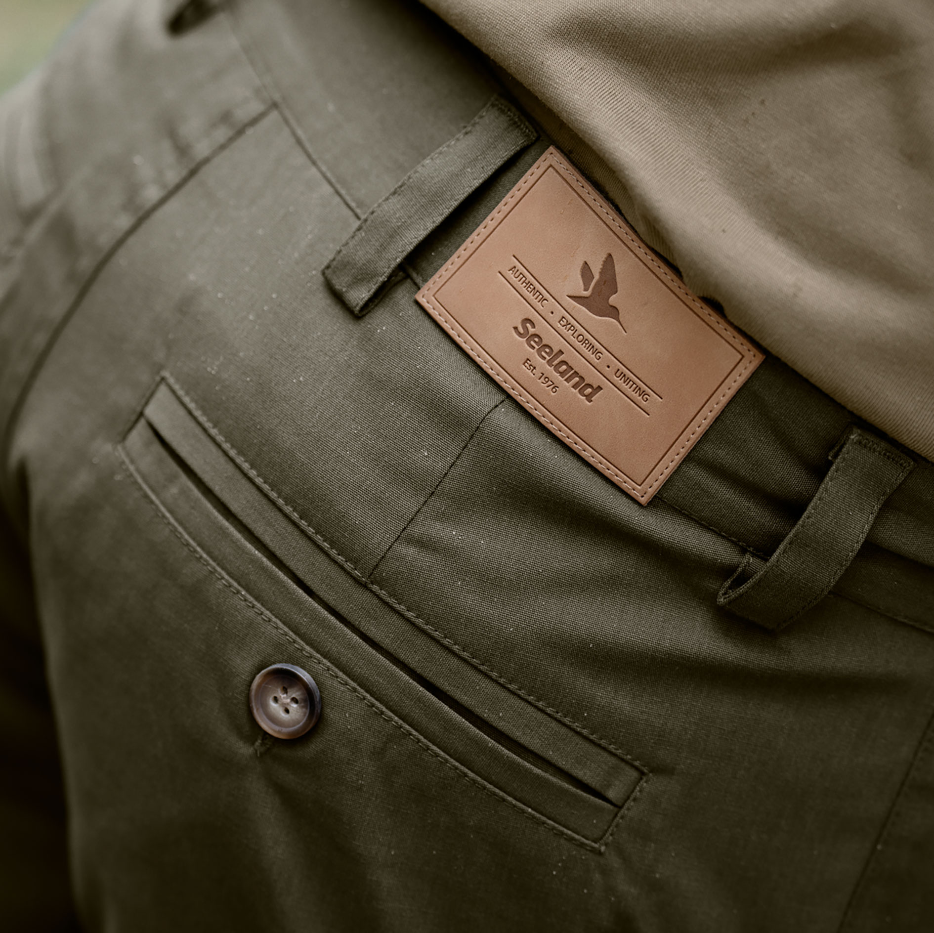 Seeland Beech trousers, Grape leaf, large image number 3