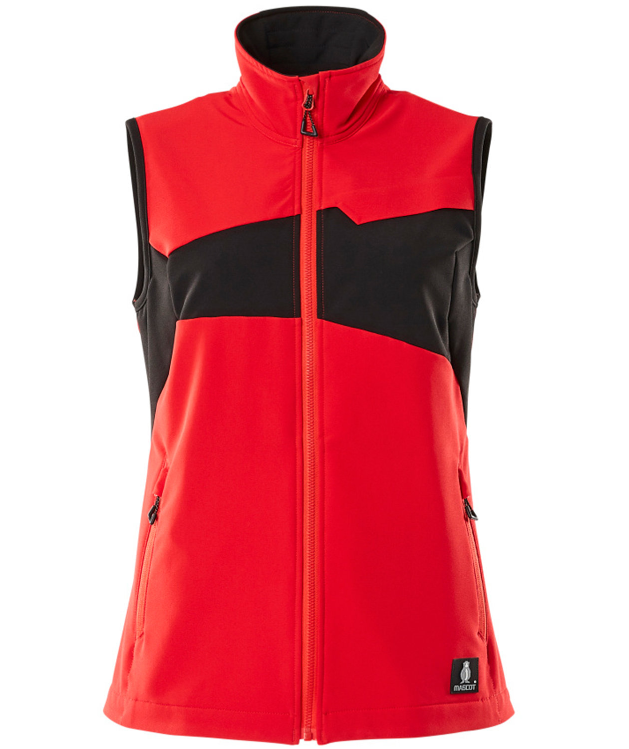 Mascot Accelerate v&auml;st full stretch dam, Signal r&ouml;d/svart