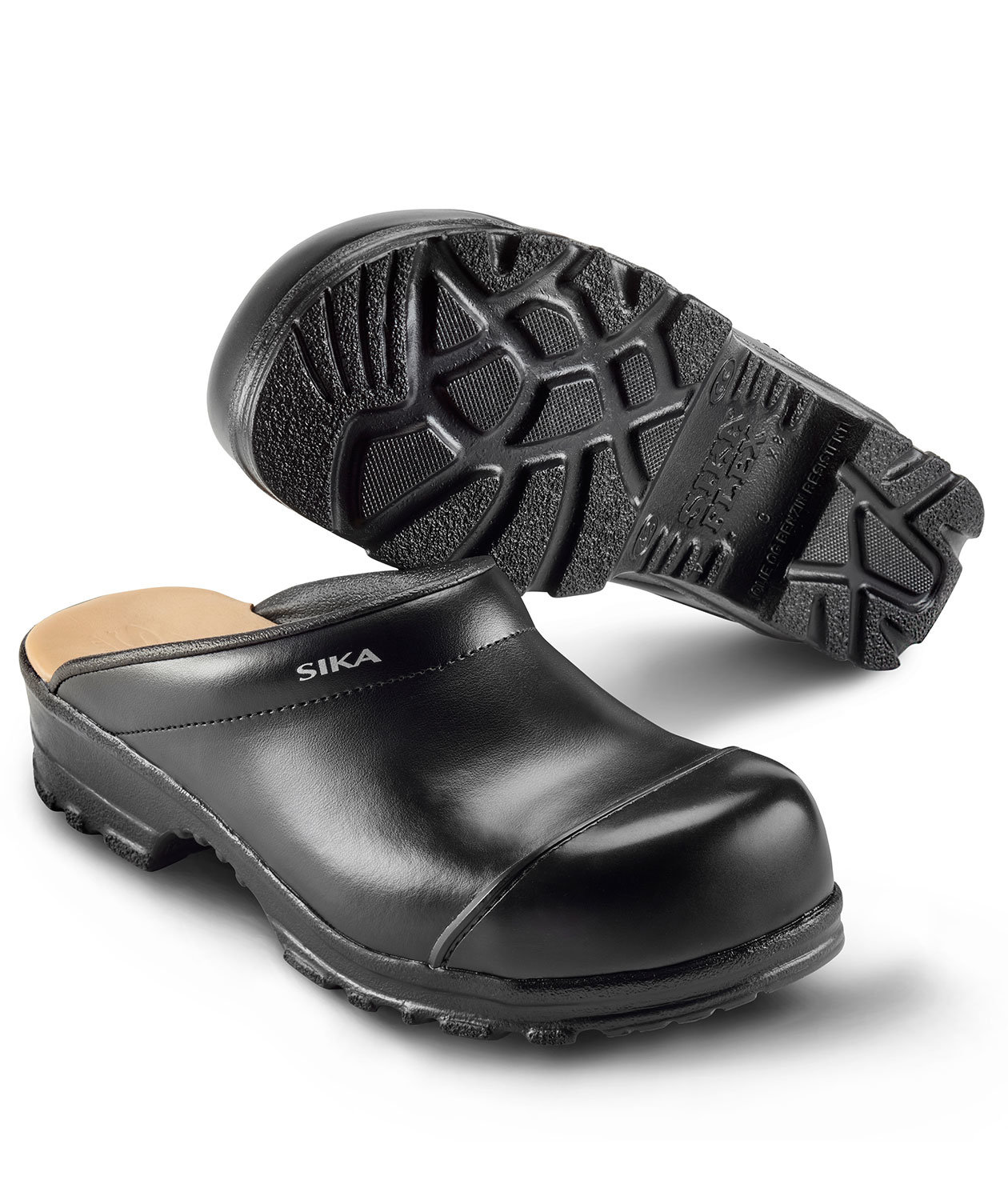 Sika Flex LBS safety clogs without heel cover SB