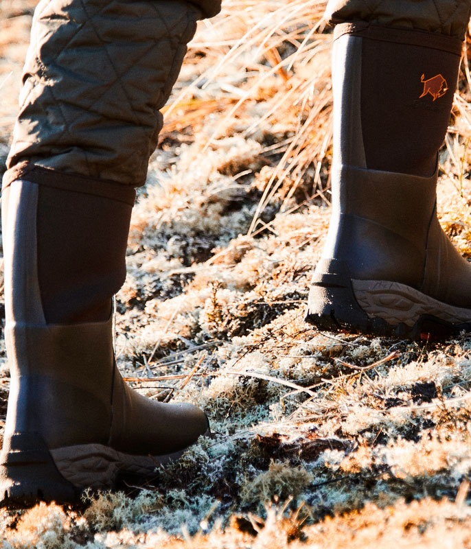 Gateway1 Woodwalker 12" 4mm gummist&oslash;vler, Dark brown