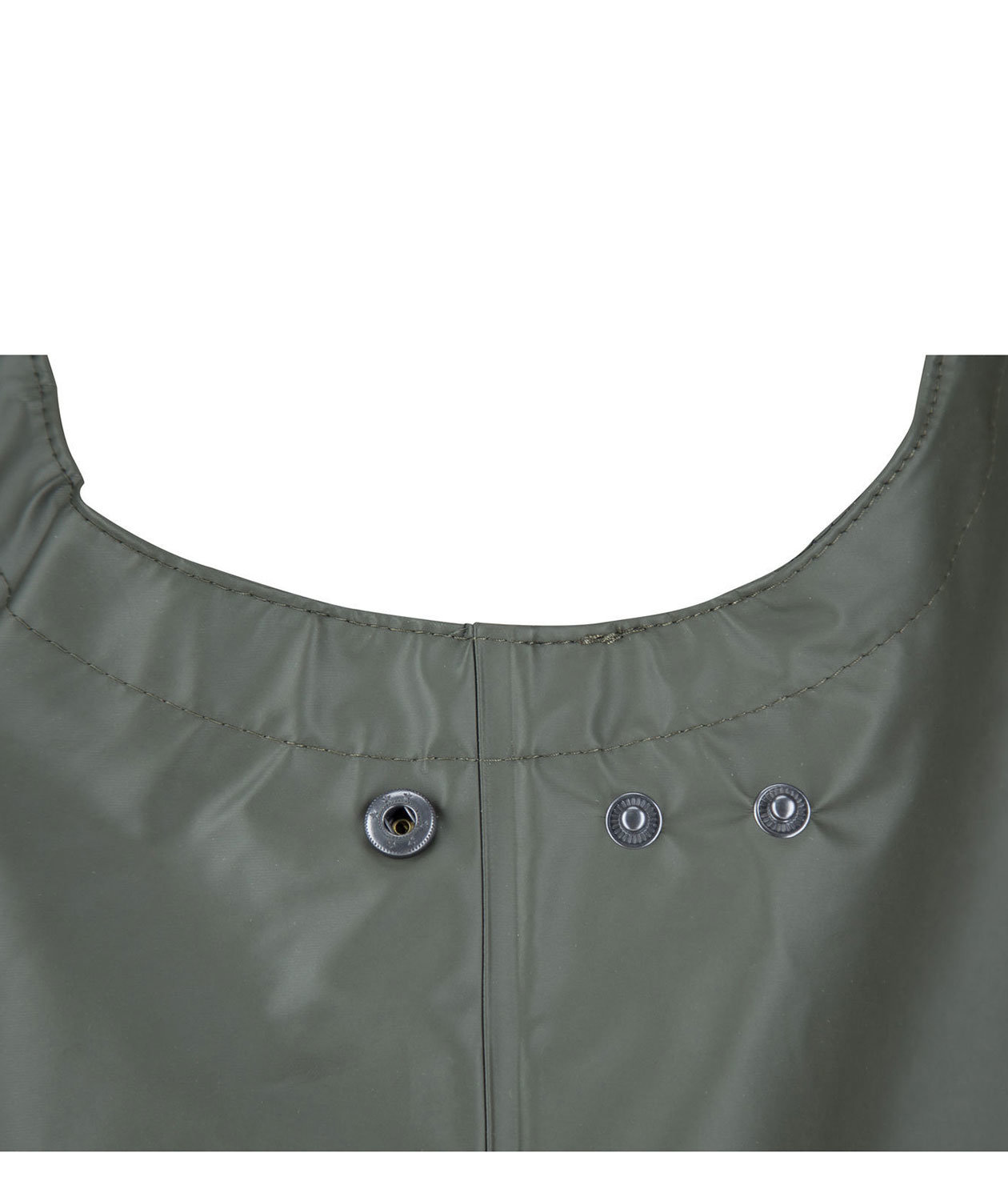 Kramp Protect rain bib and brace trousers, Green, large image number 3