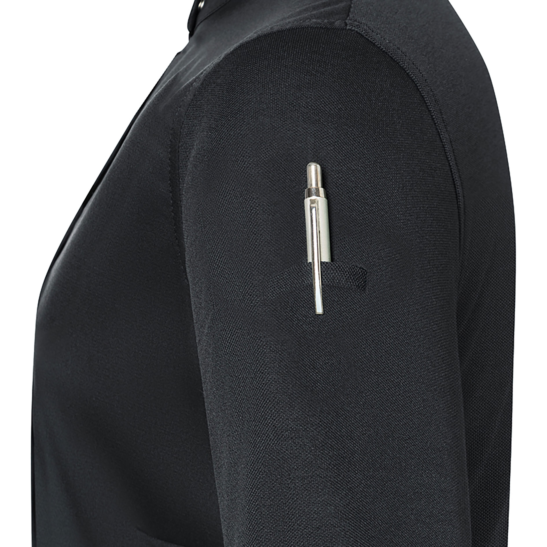 Karlowsky DIAMOND CUT&reg; Avantgarde kurz&auml;rmlige Damen Kochjacke, Black, large image number 6