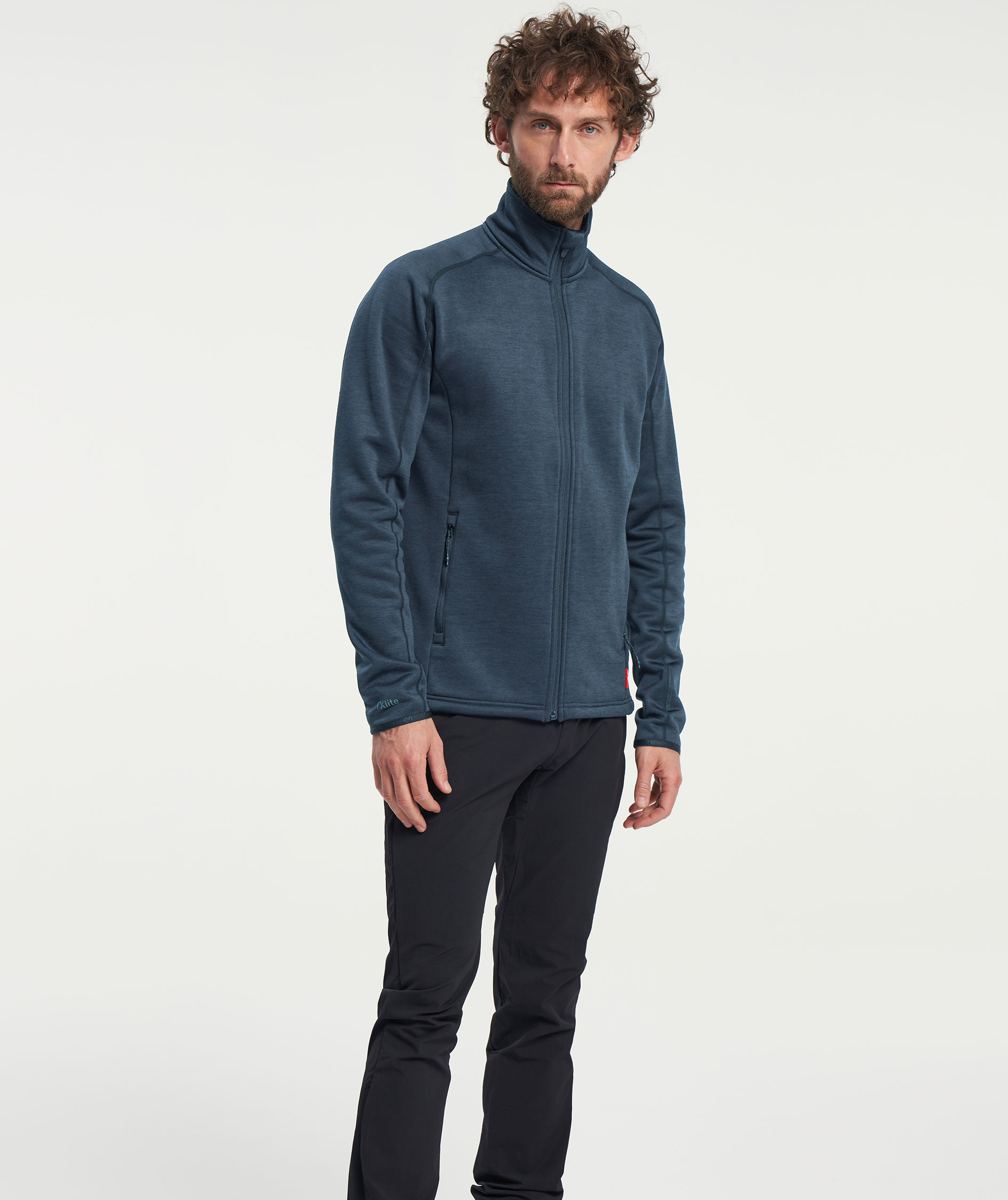 Tenson TXlite cardigan, Dark blue, large image number 1