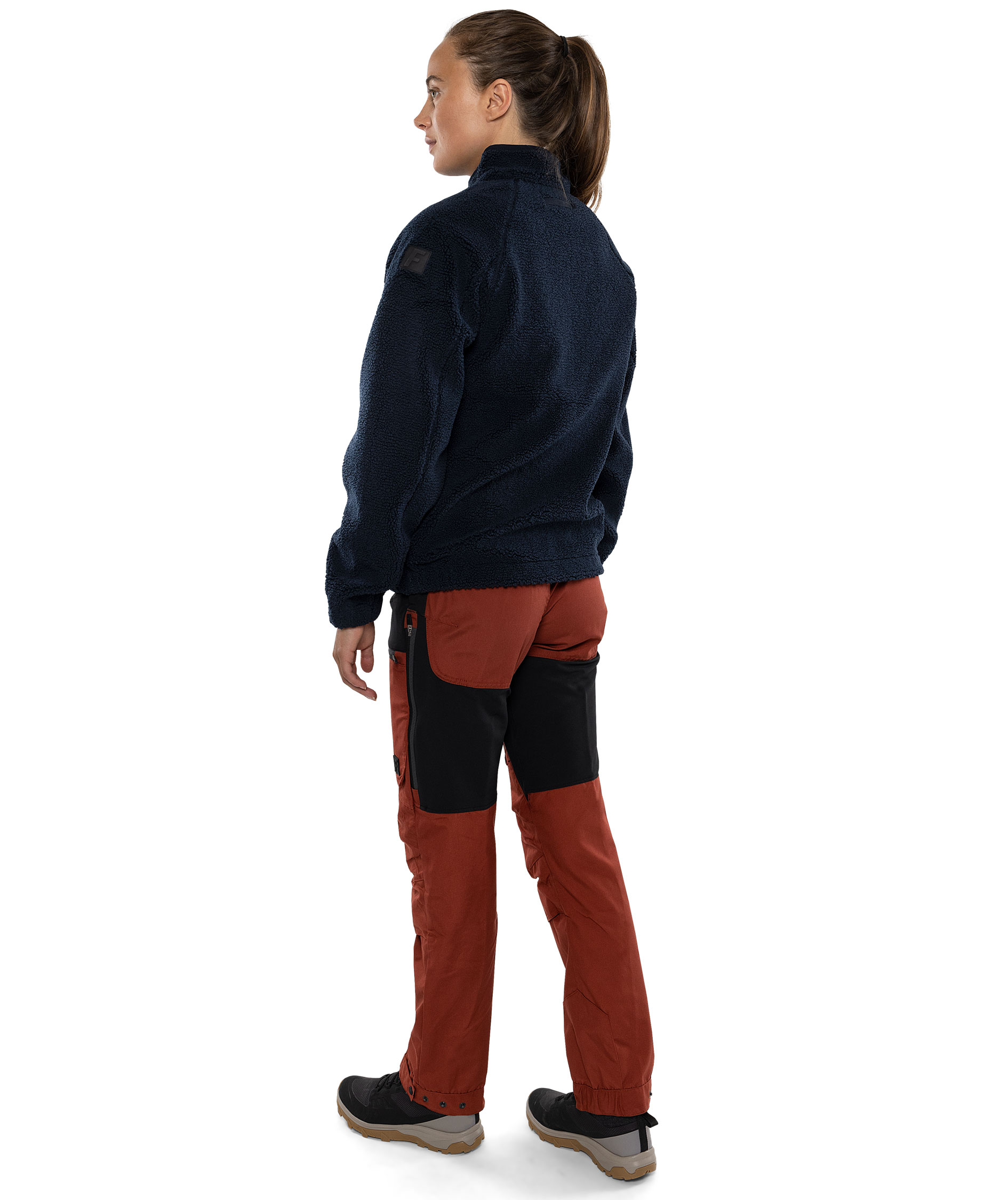 Fristads Copper p&auml;lsfiberjacka dam, M&ouml;rk Marinbl&aring;, large image number 3