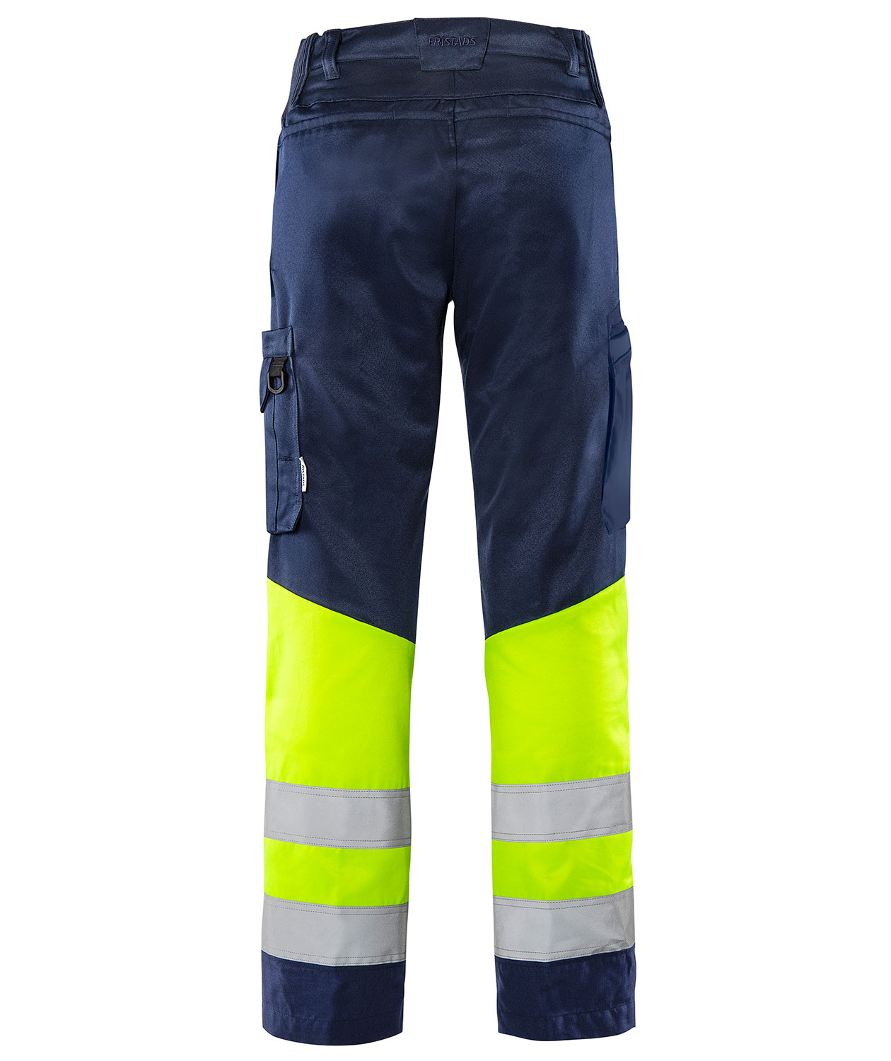 Fristads Green arbejdsbukser 2668 GPLU, Marine/Hi-Vis gul, large image number 1