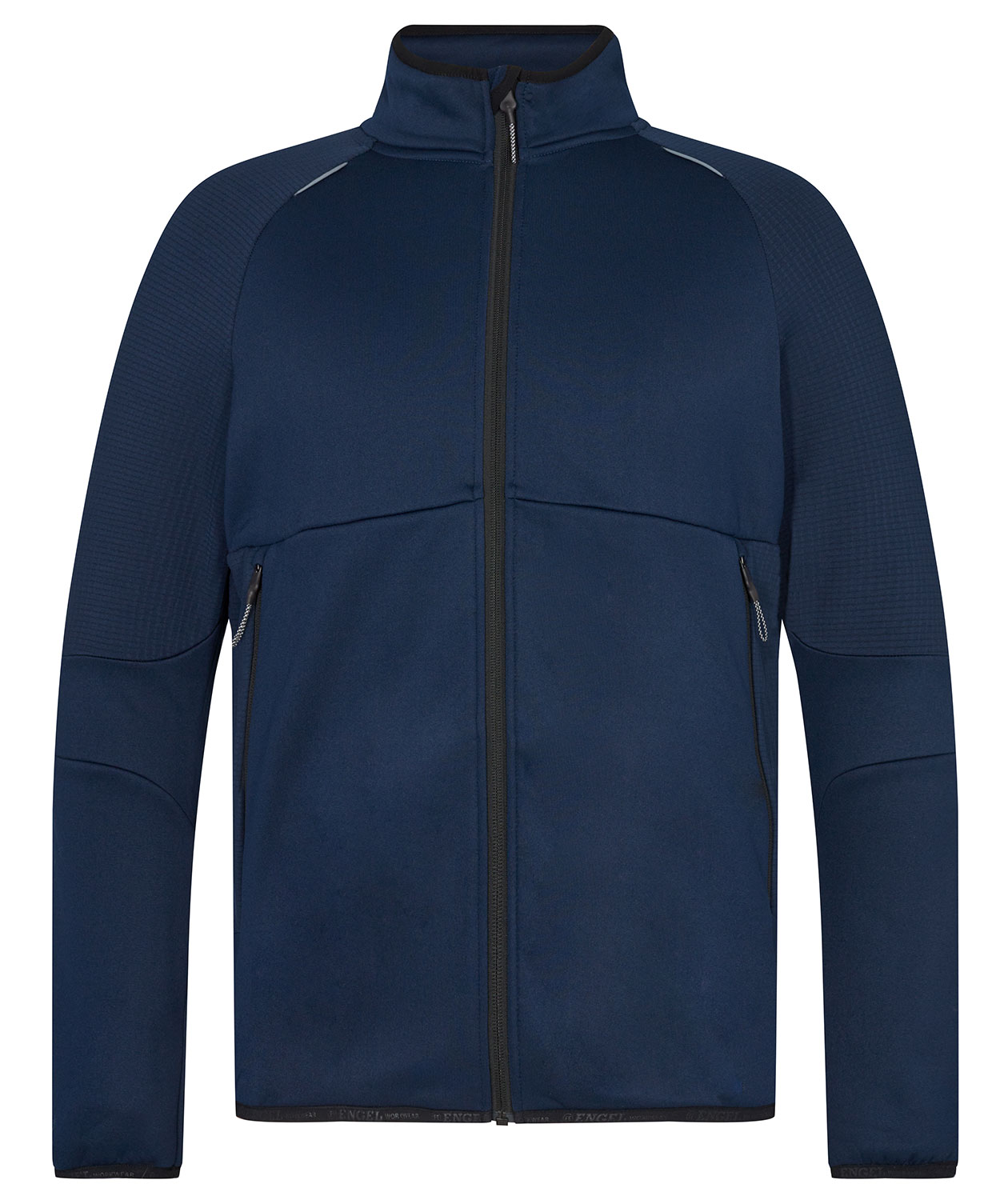 Engel X-Treme midlayer cardigan, Blue Ink, Blue Ink, swatch