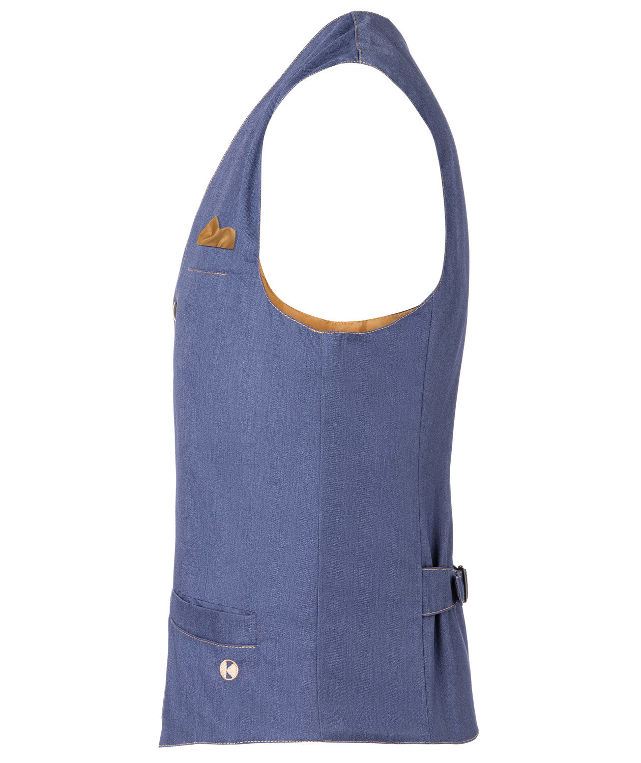 Karlowsky Urban-Style vest, Vintage-bl&aring;, large image number 3