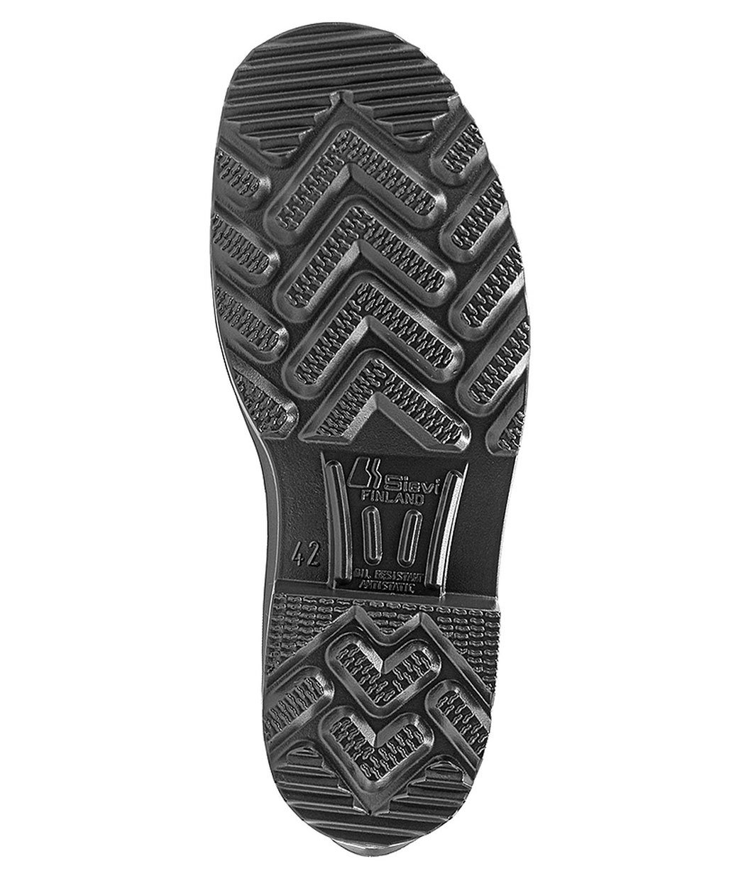 Sievi Light Boot sikkerhedsgummist&oslash;vler S4, Gr&oslash;n, large image number 2