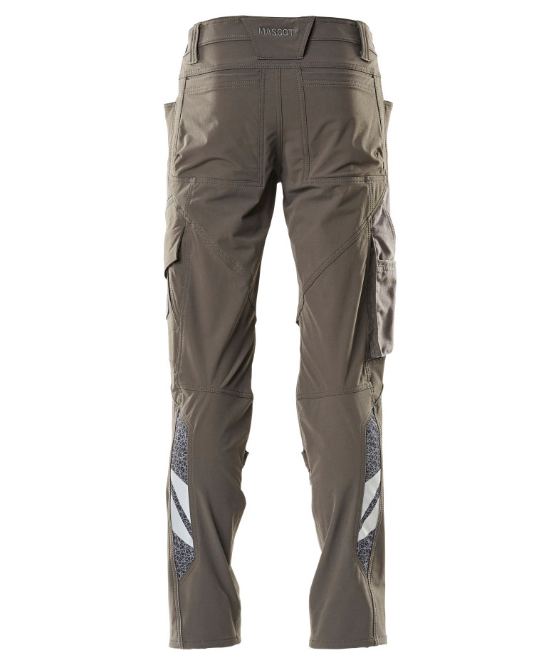 Mascot Accelerate work trousers full stretch, Dark Antrachite, large image number 1