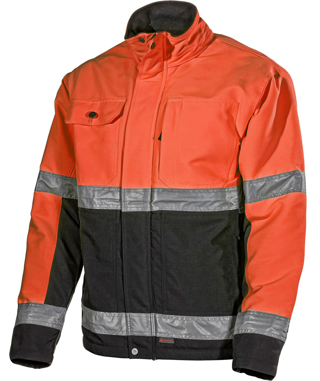 L.Brador vinterjacka 204PB, Varsel Orange/Svart