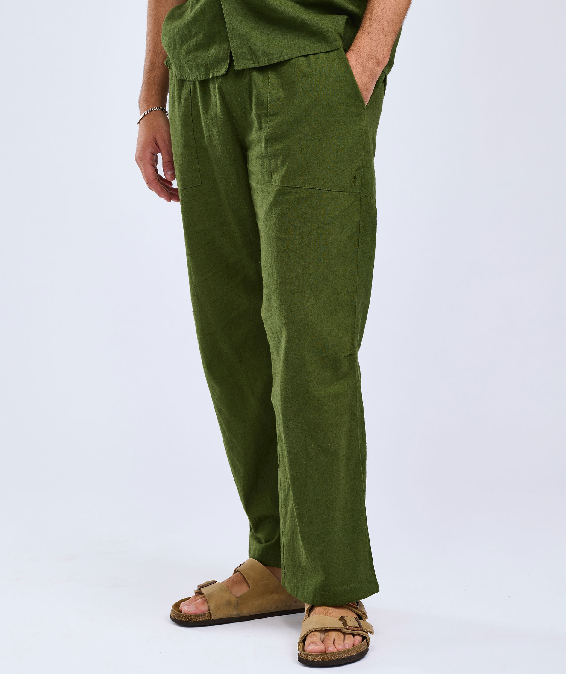 Pinewood V&auml;rnamo InsectSafe bukser, Pine green, large image number 7