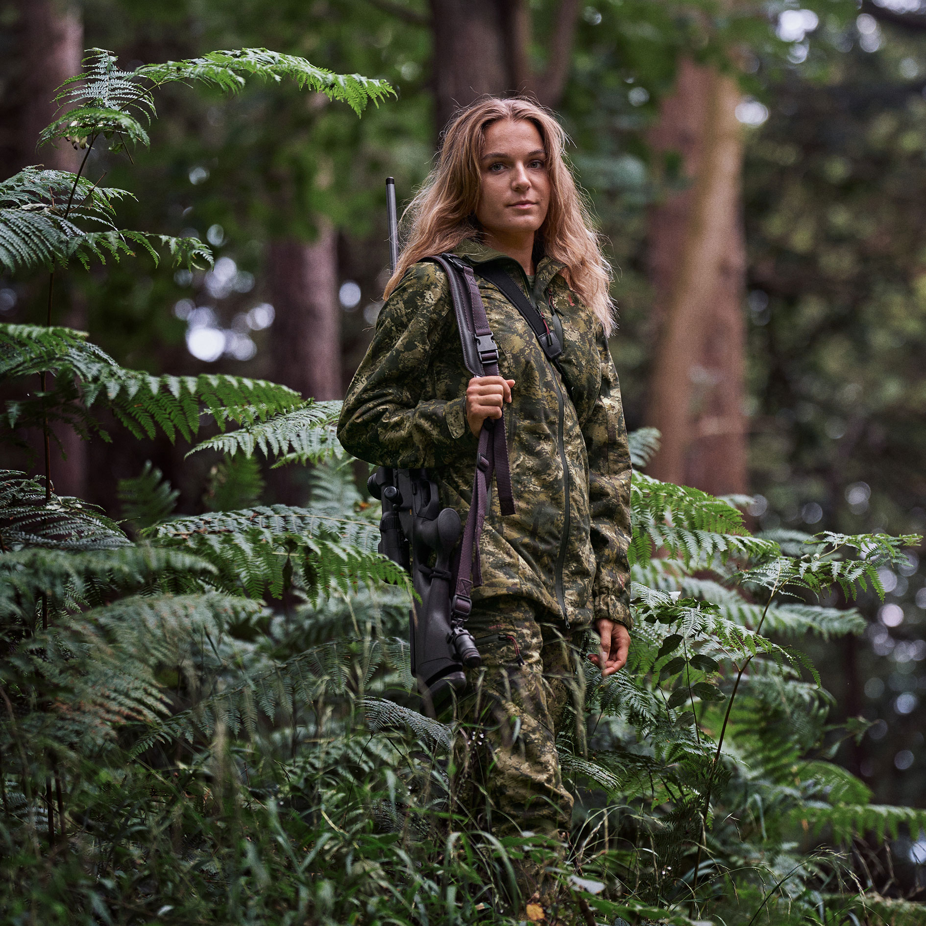 Seeland Avail Camo jacka dam, InVis MPC green