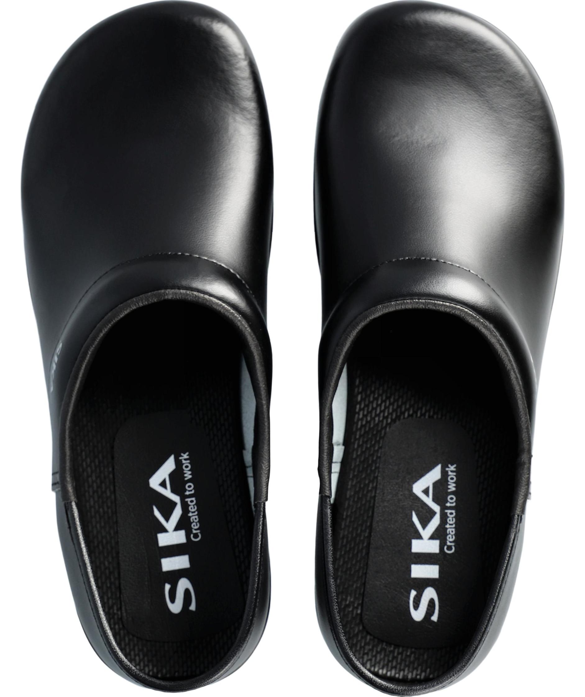 2.Sortering Sika Flexika clogs with heel cover, Black, large image number 5