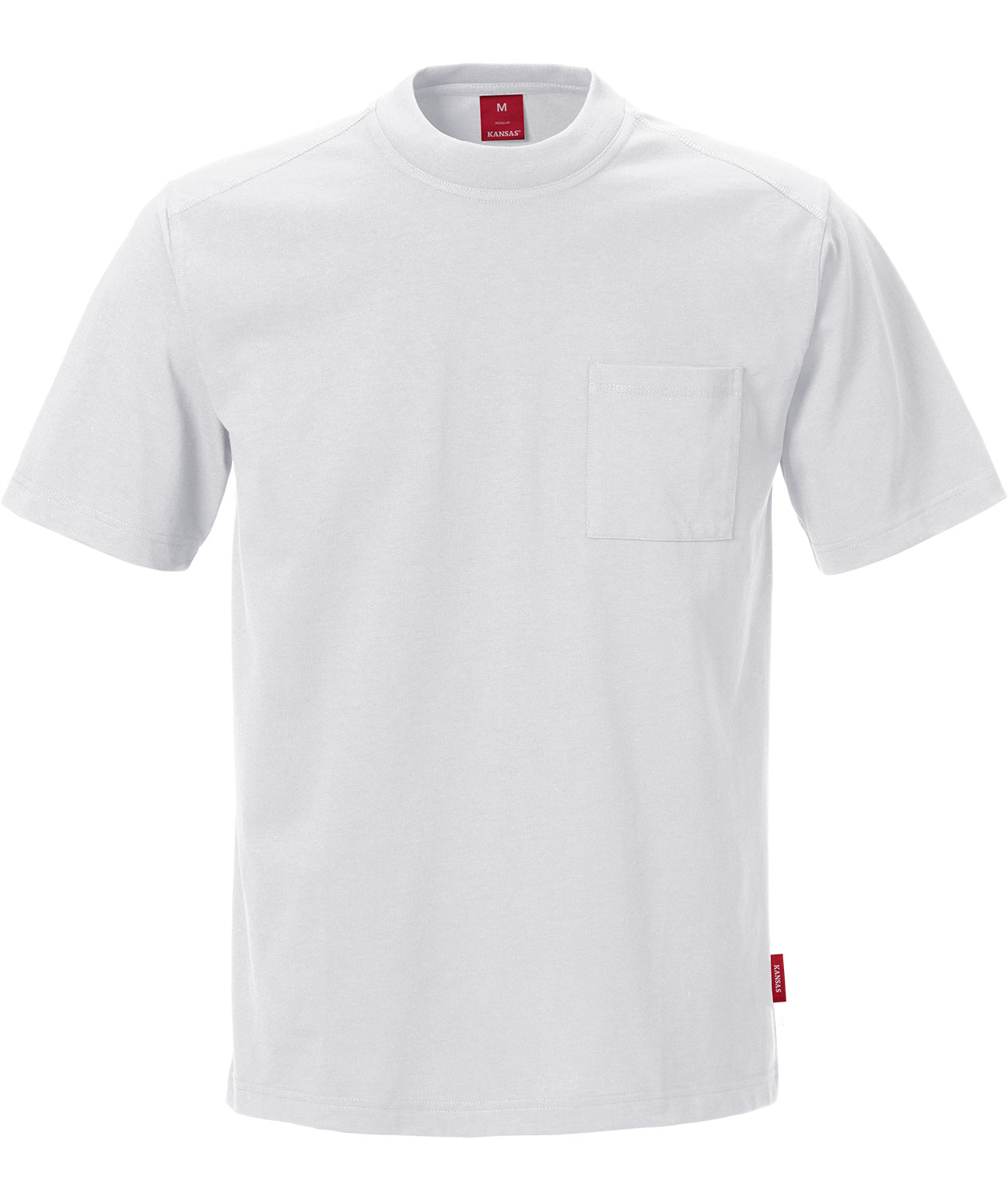 Kansas T-shirt 7391, Hvid, large image number 0