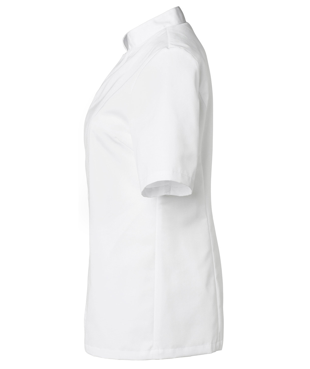 Segers kort&aelig;rmet dame kokkejakke, Hvid, large image number 3