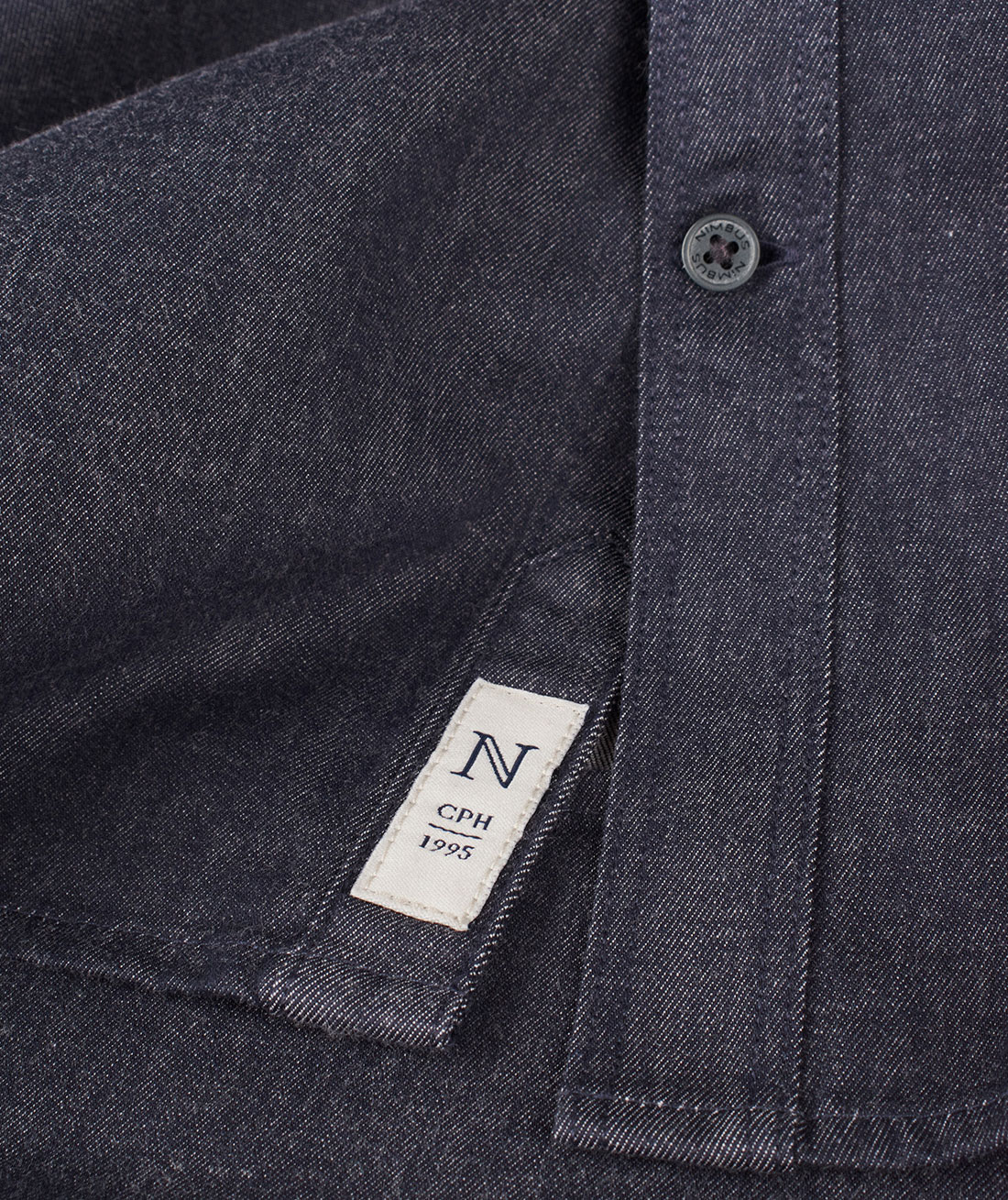 Nimbus Torrance Modern fit skjorte, Indigobl&aring;, large image number 5