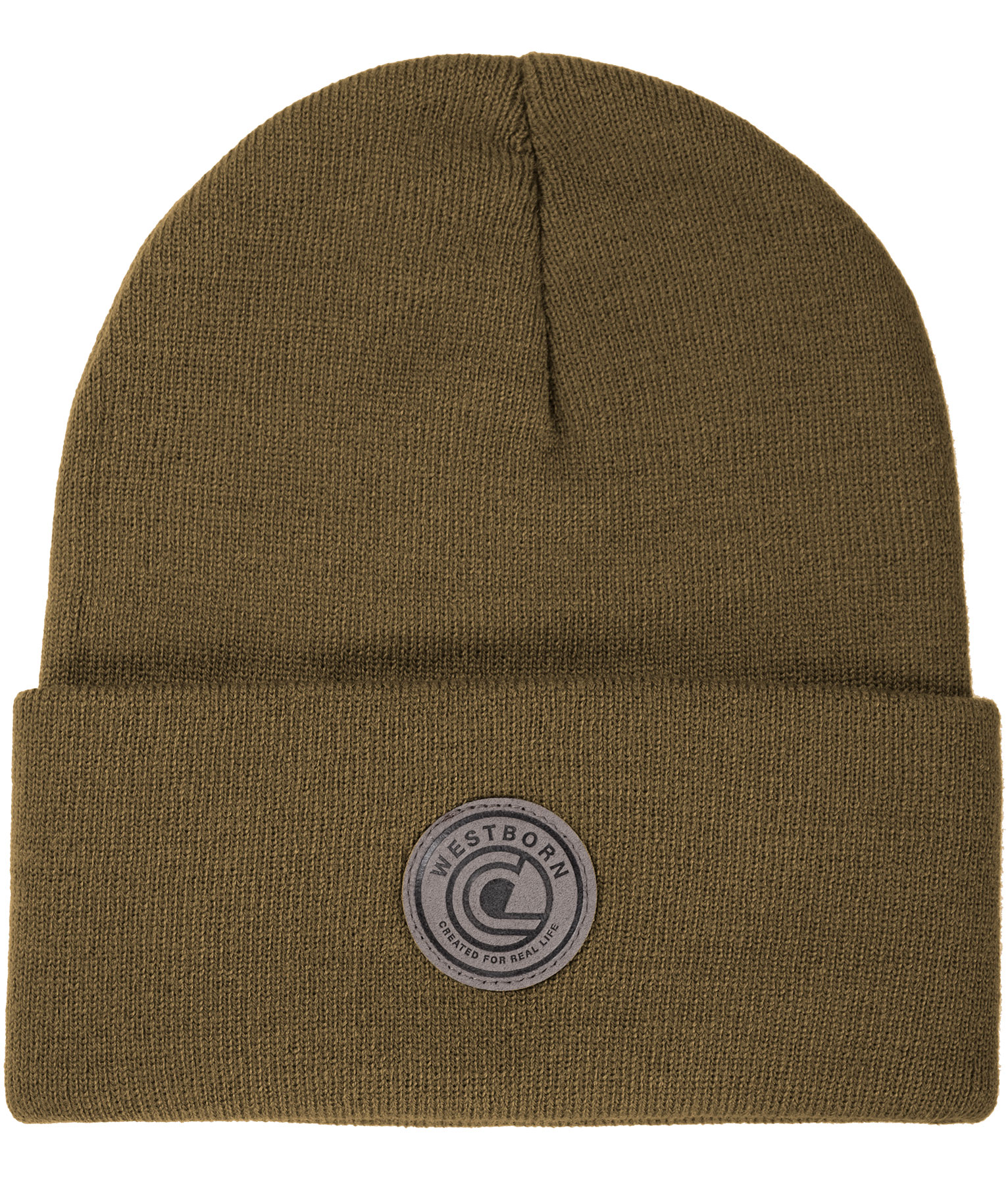 Westborn strikhue med logo, Brown