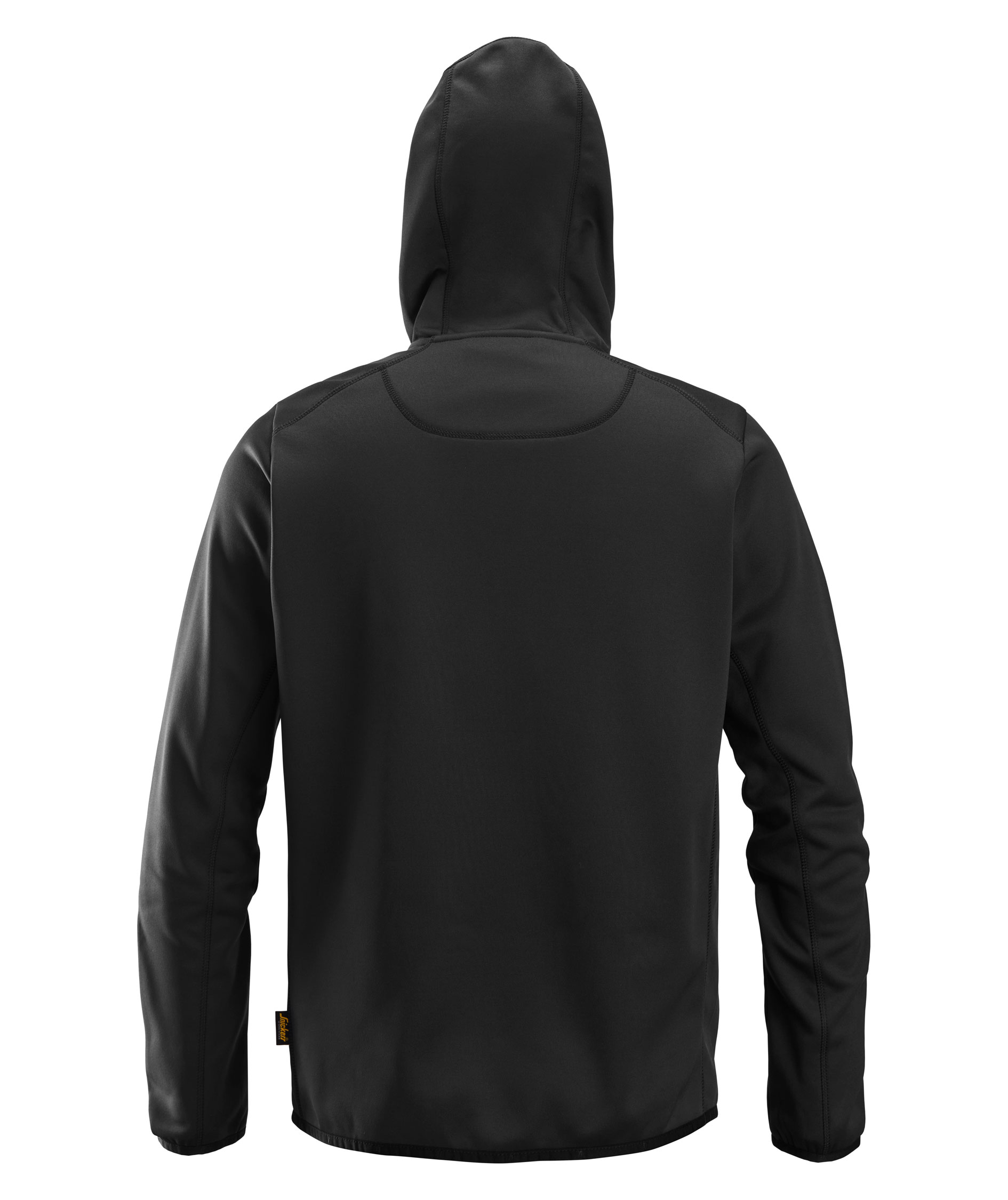 Snickers AllroundWork fleece hoodie 8058, Black, large image number 1
