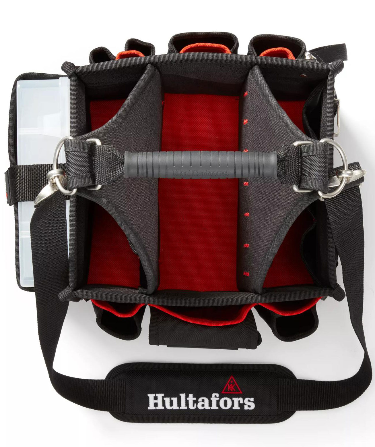 Hultafors tool bag for electricians 49,5L, Black, Black, large image number 2