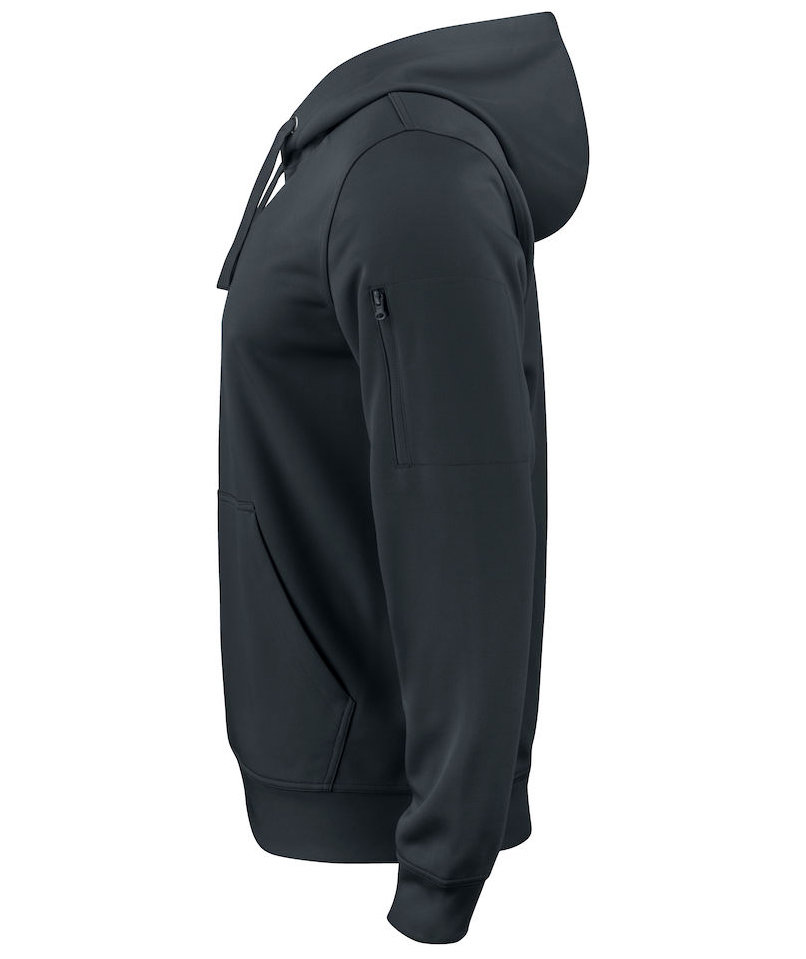 Clique Basic Active  hettegenser, Svart, large image number 4