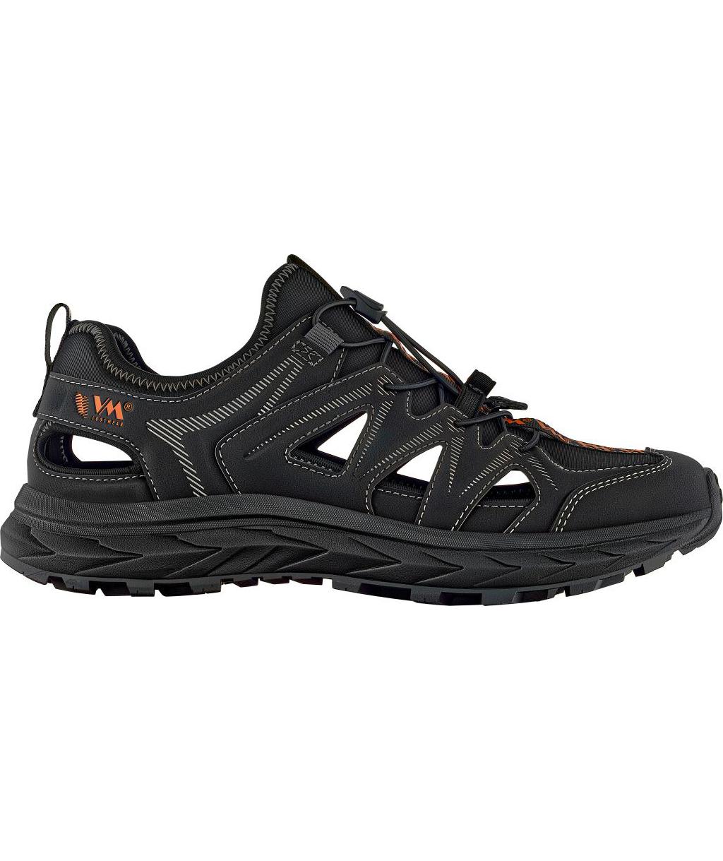 VM Footwear Zante dame sandaler, Sort, Sort, swatch