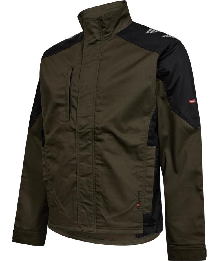 Engel Galaxy arbetsjacka, Forest Green/Svart, large image number 2