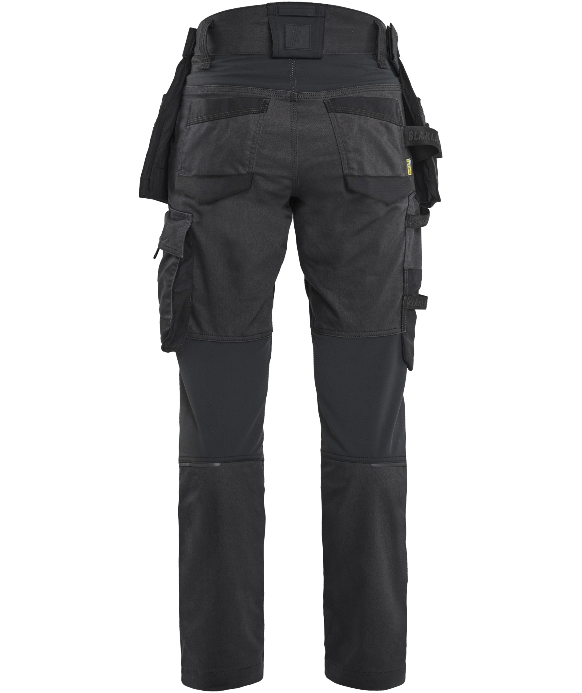 Bl&aring;kl&auml;der Striker Damen Handwerkerhose, Schwarz/Schwarz, large image number 1