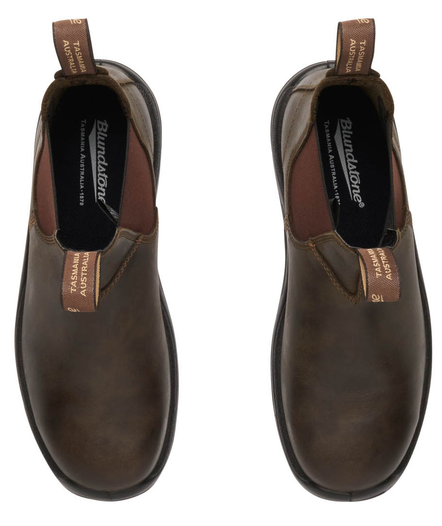 Blundstone 196 Xtreme safety boots S2, Rustic Brown, large image number 3