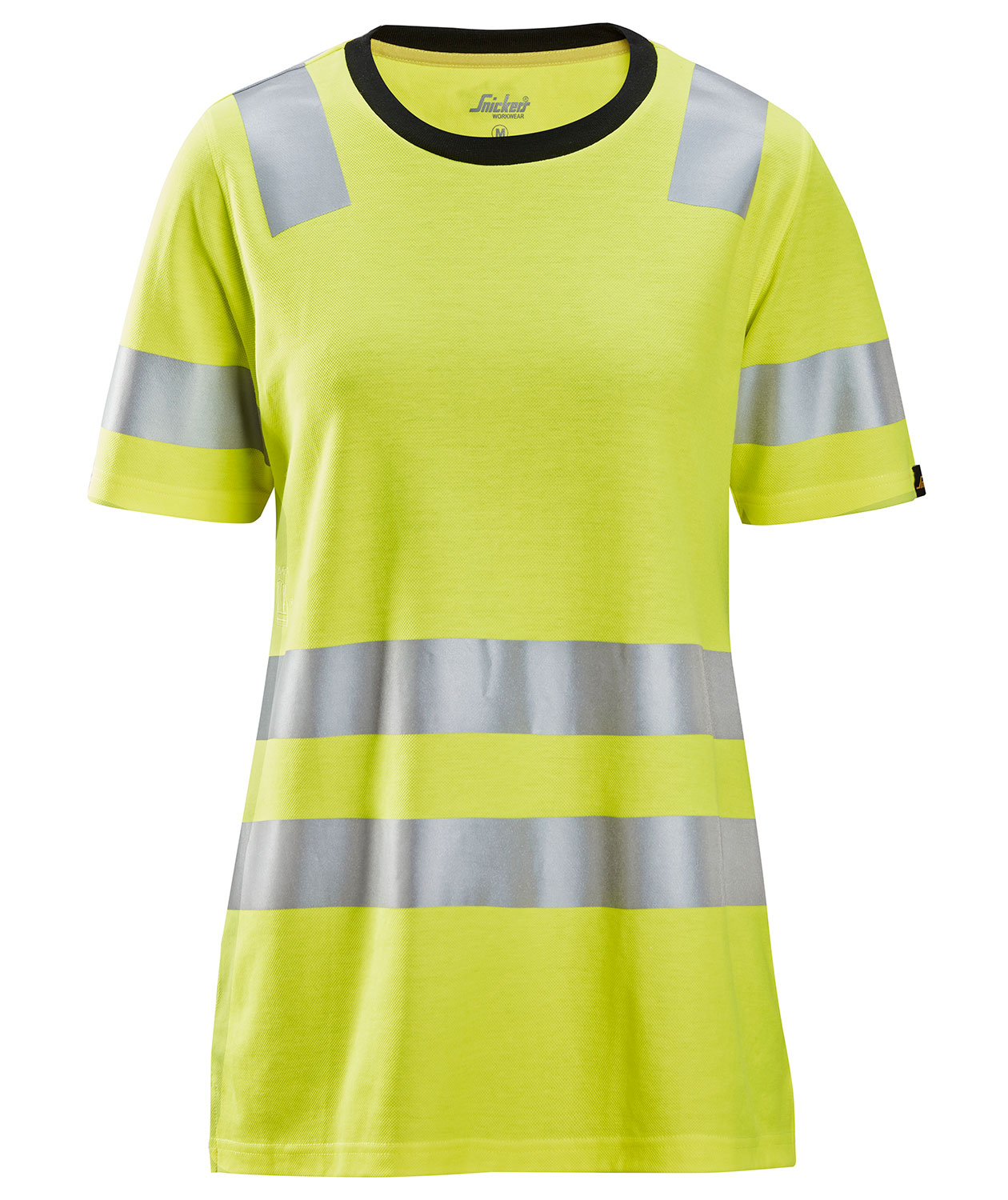 Snickers dame T-skjorte 2537, Hi-Vis&nbsp;Gul, Hi-Vis&nbsp;Gul, swatch