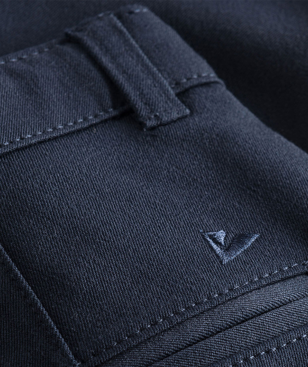 NewTurn stretch regular fit dame chinos, Navy, large image number 4