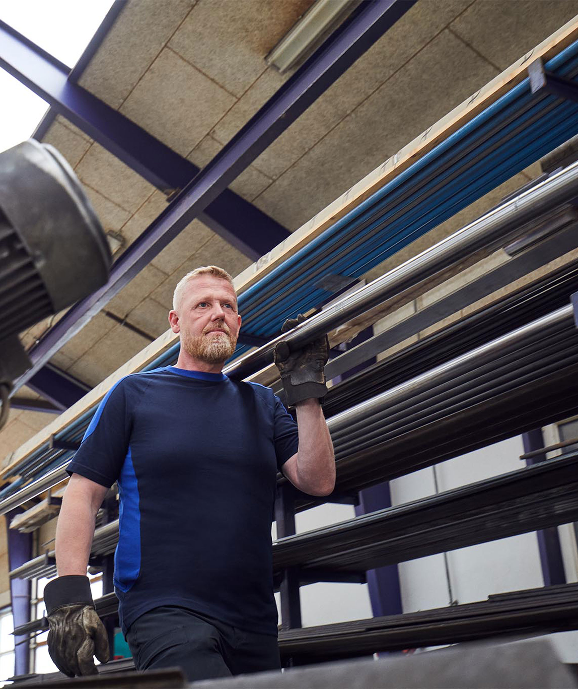 ID Pro Wear kontrast T-shirt