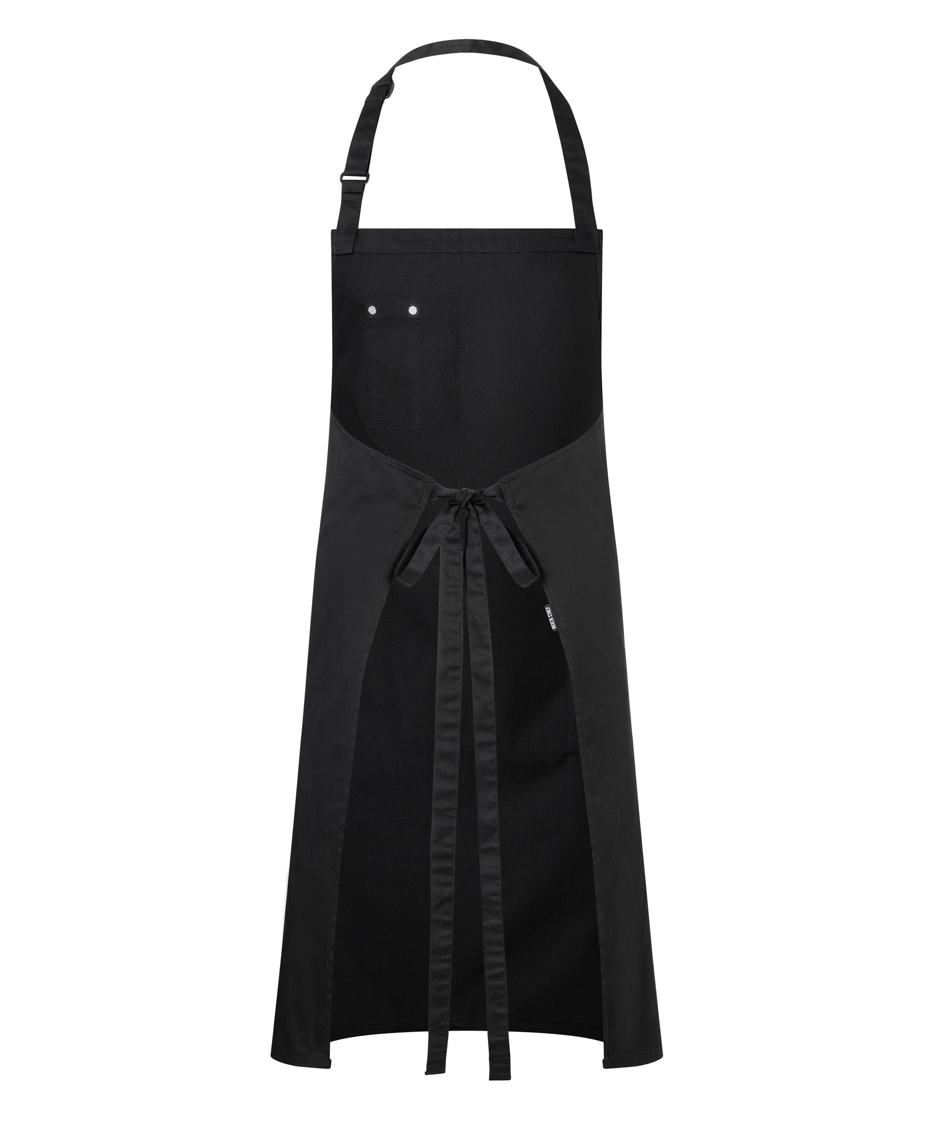 Karlowsky ROCK CHEF&reg; bib apron, Black, Black, large image number 2