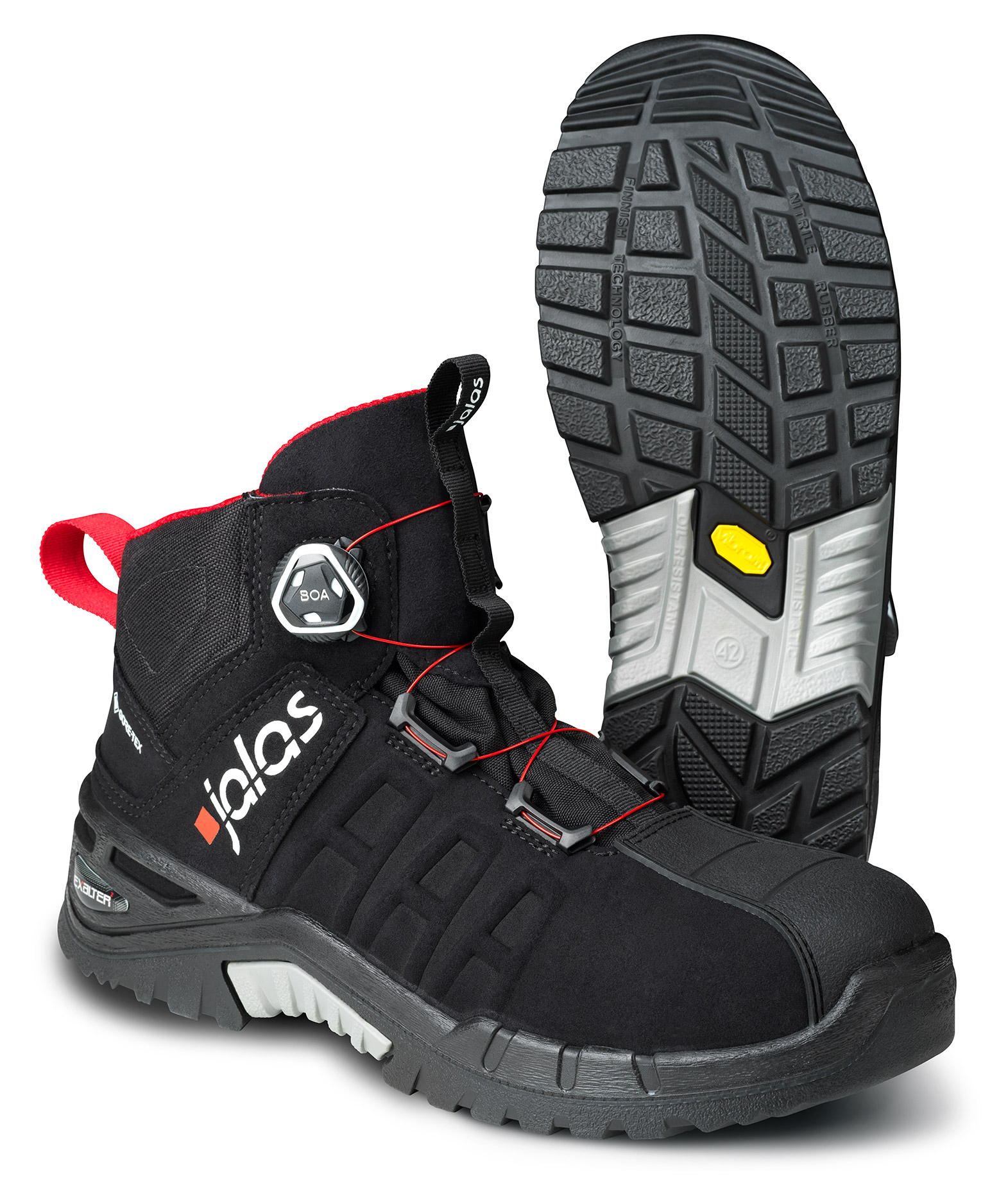 Jalas 9988 Exalter GTX sikkerhedsst&oslash;vler S3, Sort