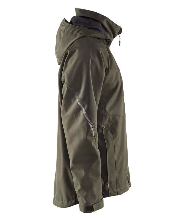 Bl&aring;kl&auml;der Unite vinterjakke, Olivengr&oslash;n/Sort, large image number 2