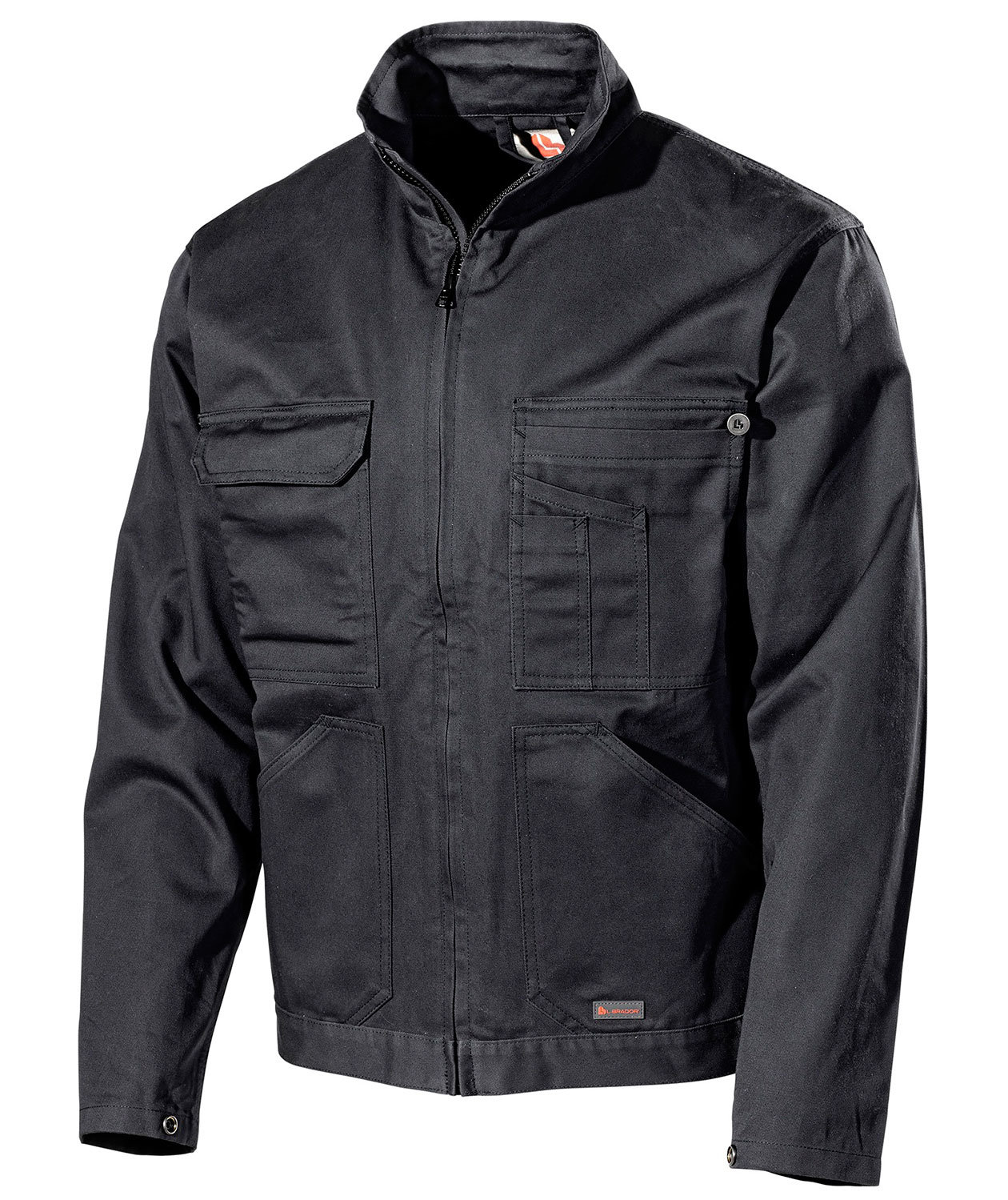 L.Brador arbeidsjakke 2021B, Svart