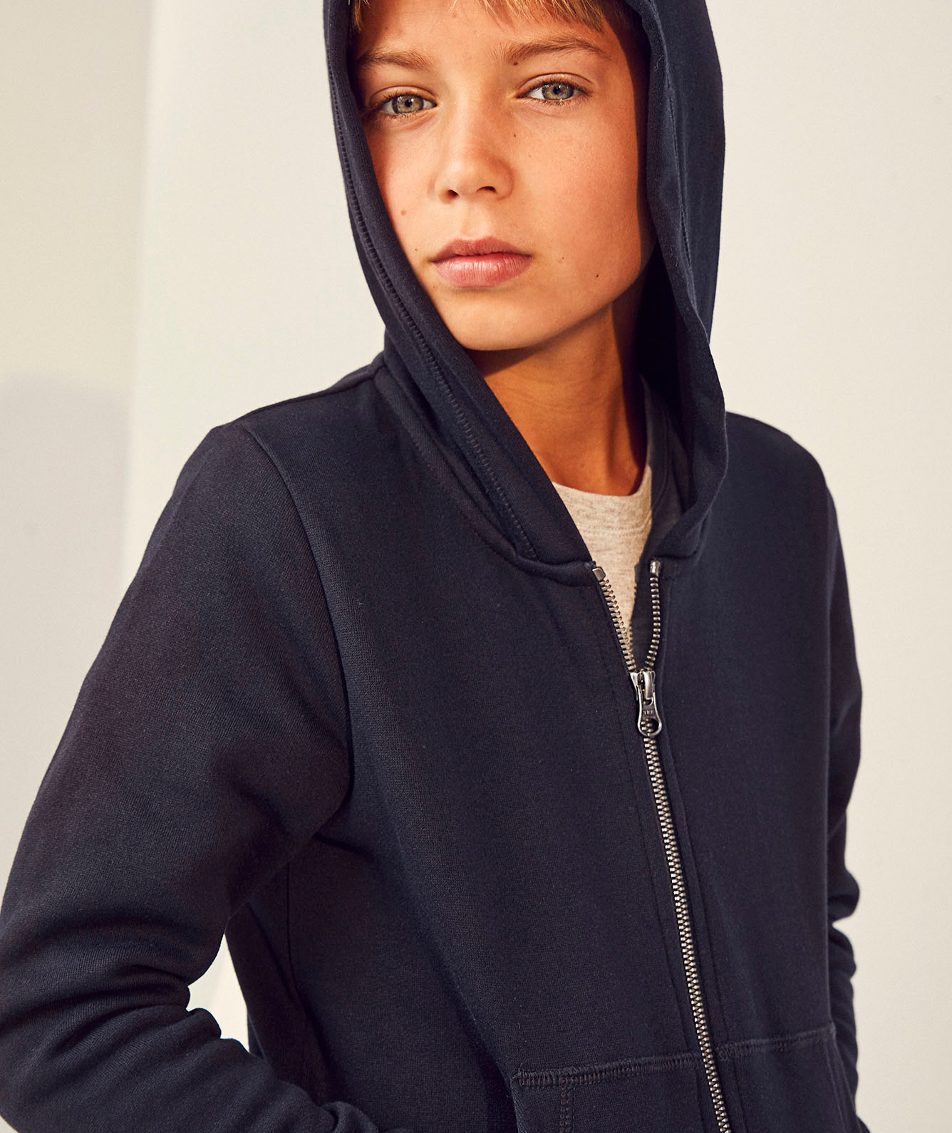 ID Core hoodie for kids, Navy, large image number 2